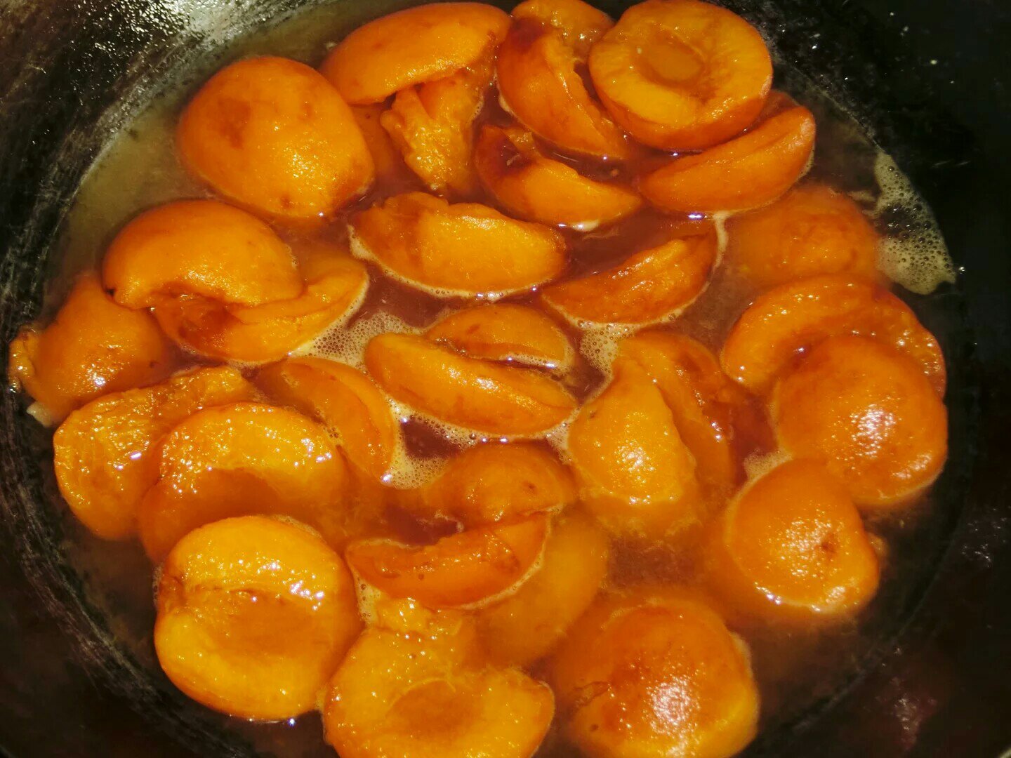 薄荷杏子醬 一款你值得收藏的果醬做法的做法 步骤5