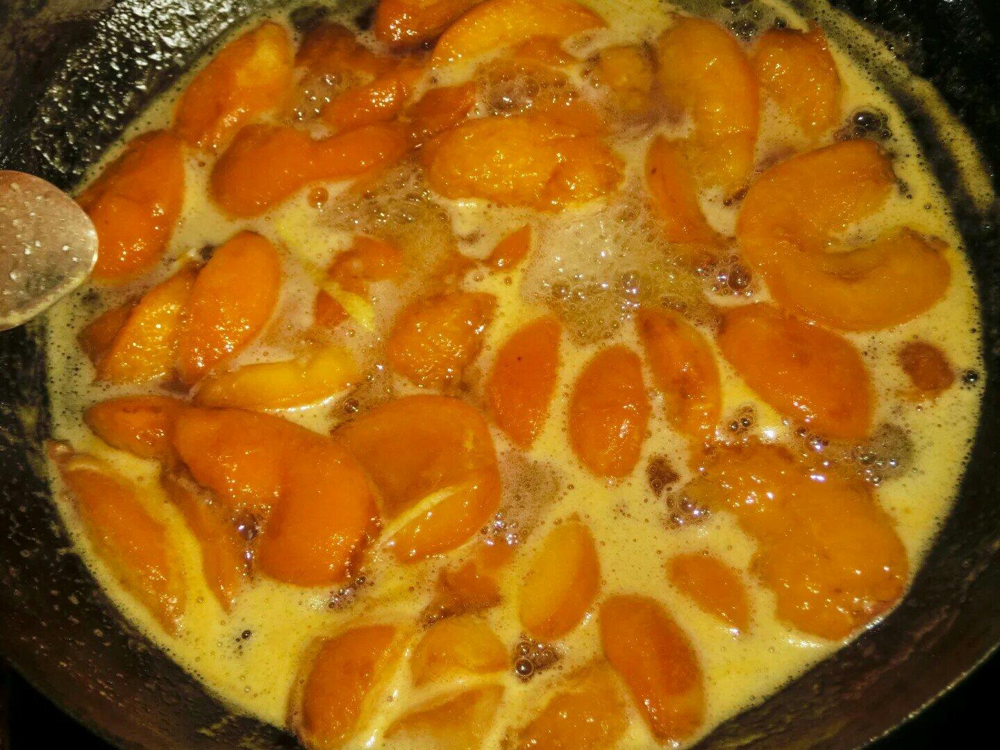 薄荷杏子醬 一款你值得收藏的果醬做法的做法 步骤6