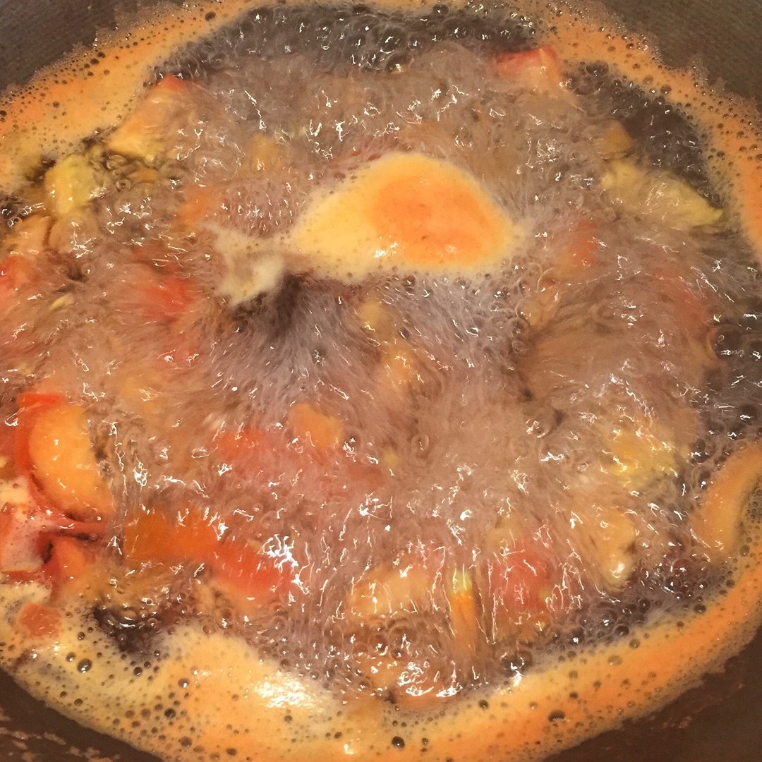 杜坎雞胸肉丸(番茄雞蛋湯底)的做法 步骤4