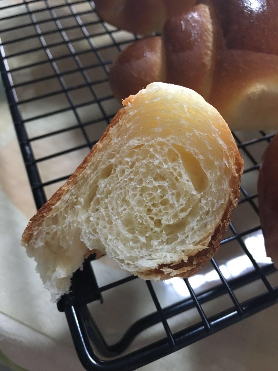 屢試不爽的麪包－奶油卷（butter roll）簡單快捷原料很少成功率超高的做法 步骤17