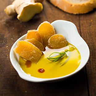 GALLO暖心小食——簡單的橄欖油配乾薑切片的做法 步骤1