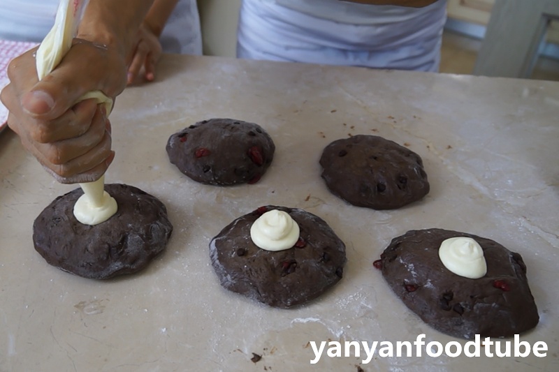 巧克力蔓越莓軟歐 Rano Bread的做法 步骤10
