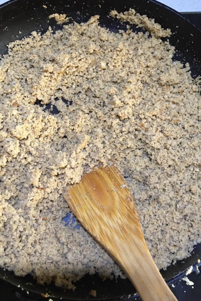 海苔豆渣碎的做法 步骤3