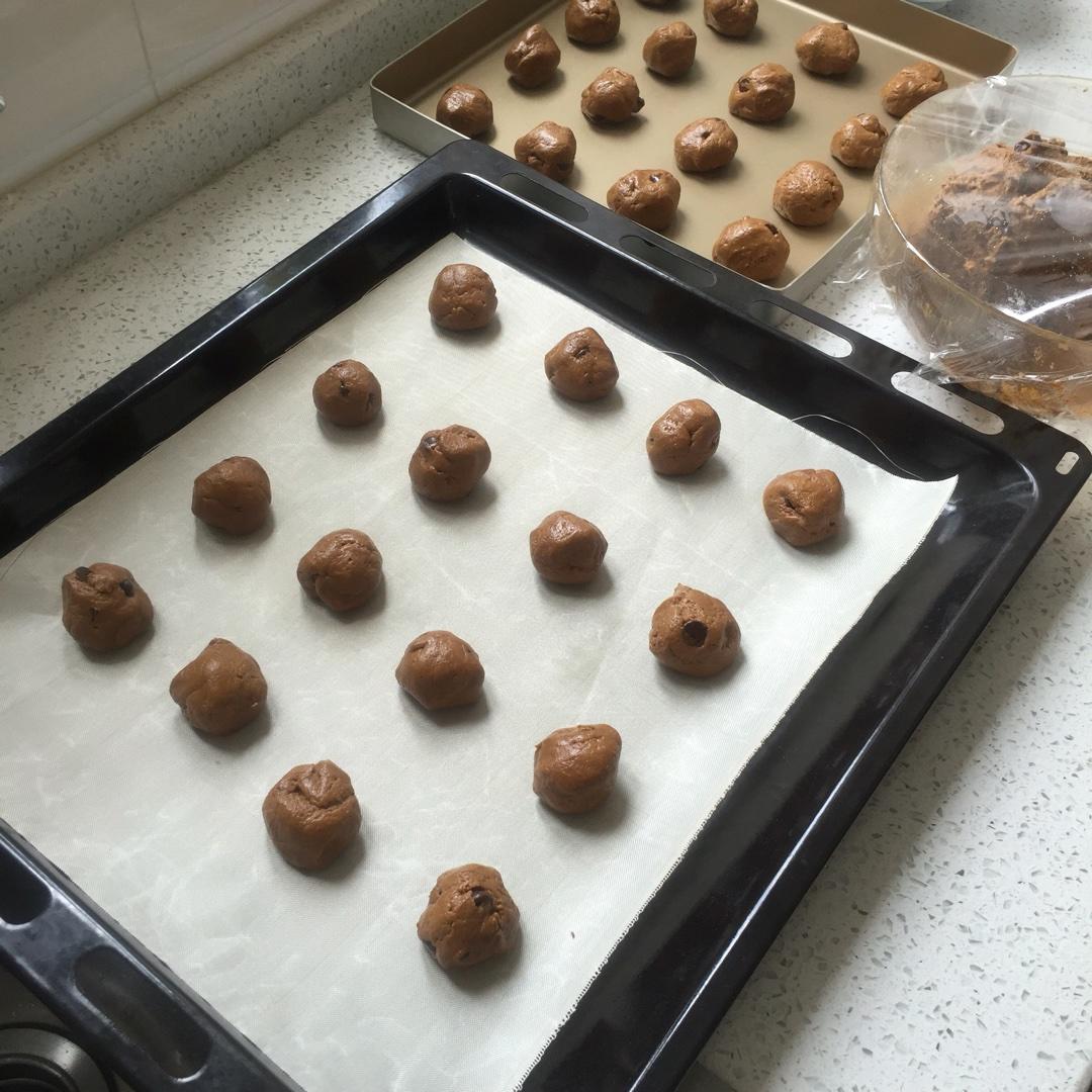巧克力餅乾的做法 步骤8