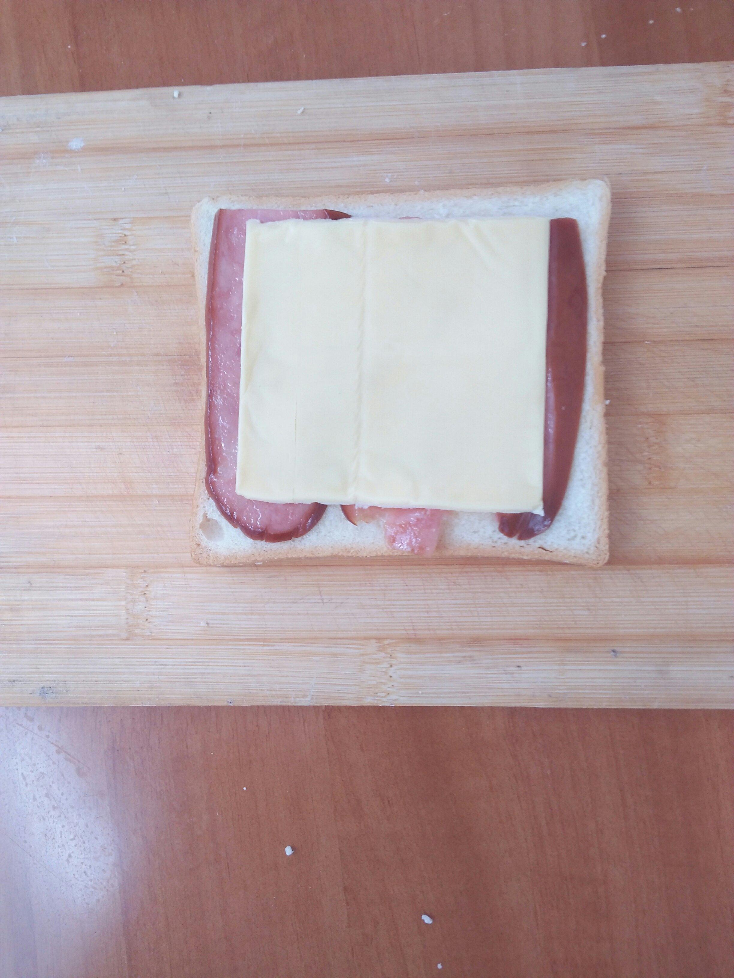 早餐三明治的做法 步骤3
