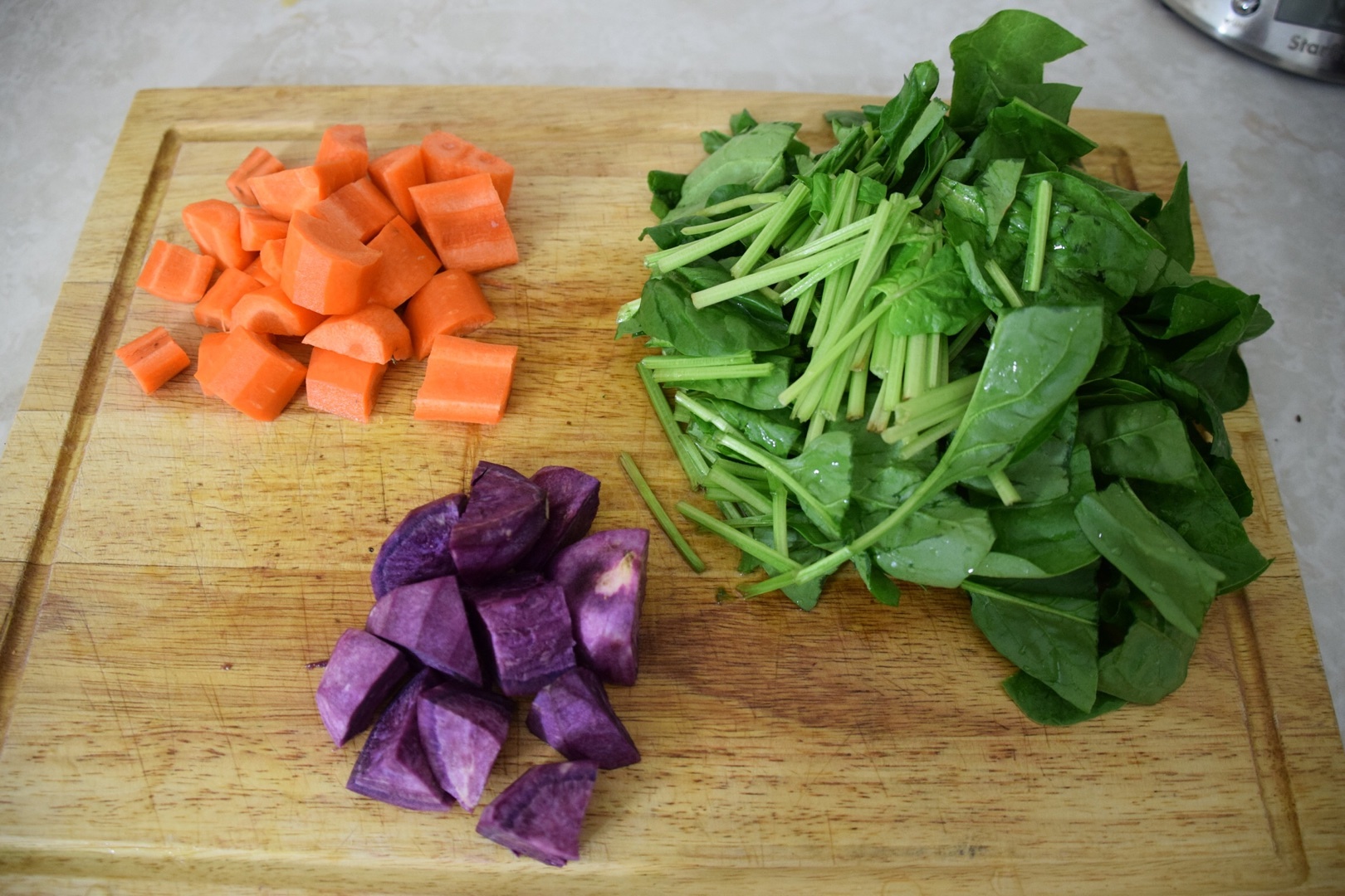 彩色菜肉餛飩的做法 步骤1