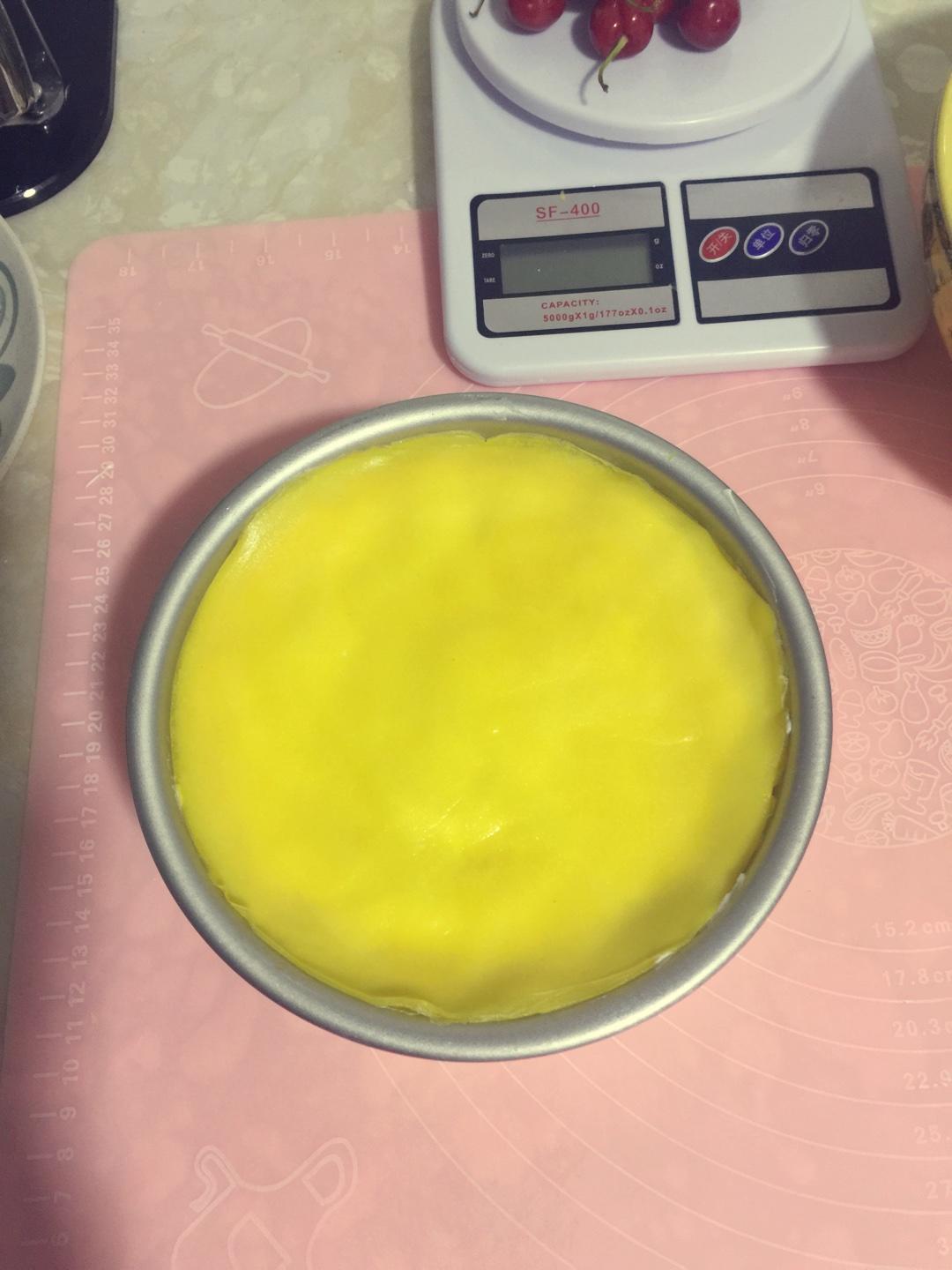 芒果千層蛋糕的做法 步骤5