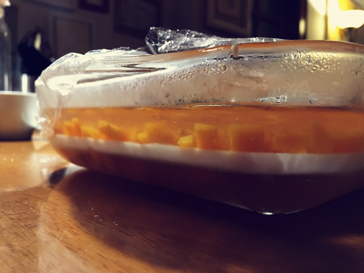 椰汁芒果凍 ～～夏日甜點～～的做法 步骤14