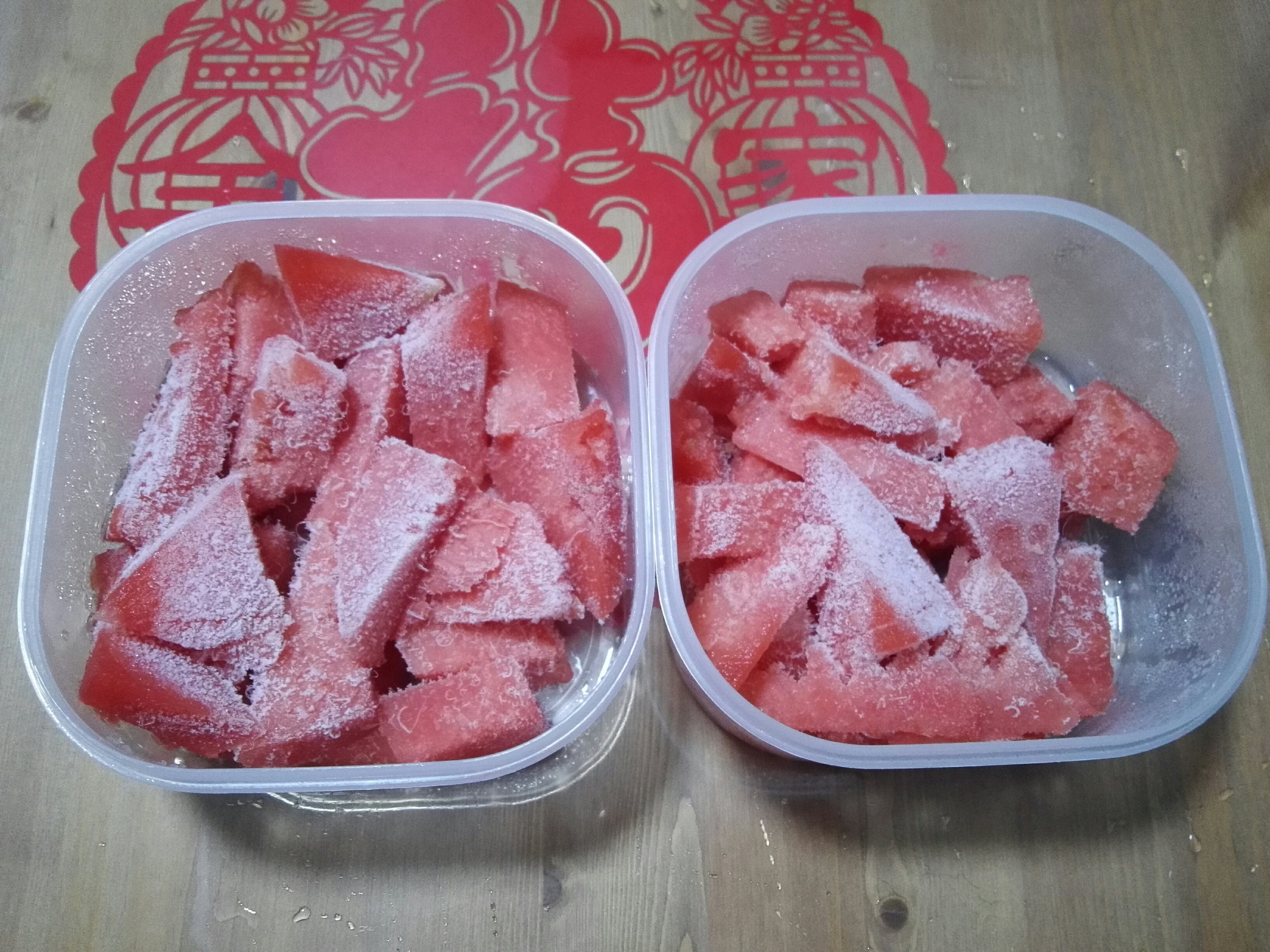 冰凍西瓜汁的做法 步骤2
