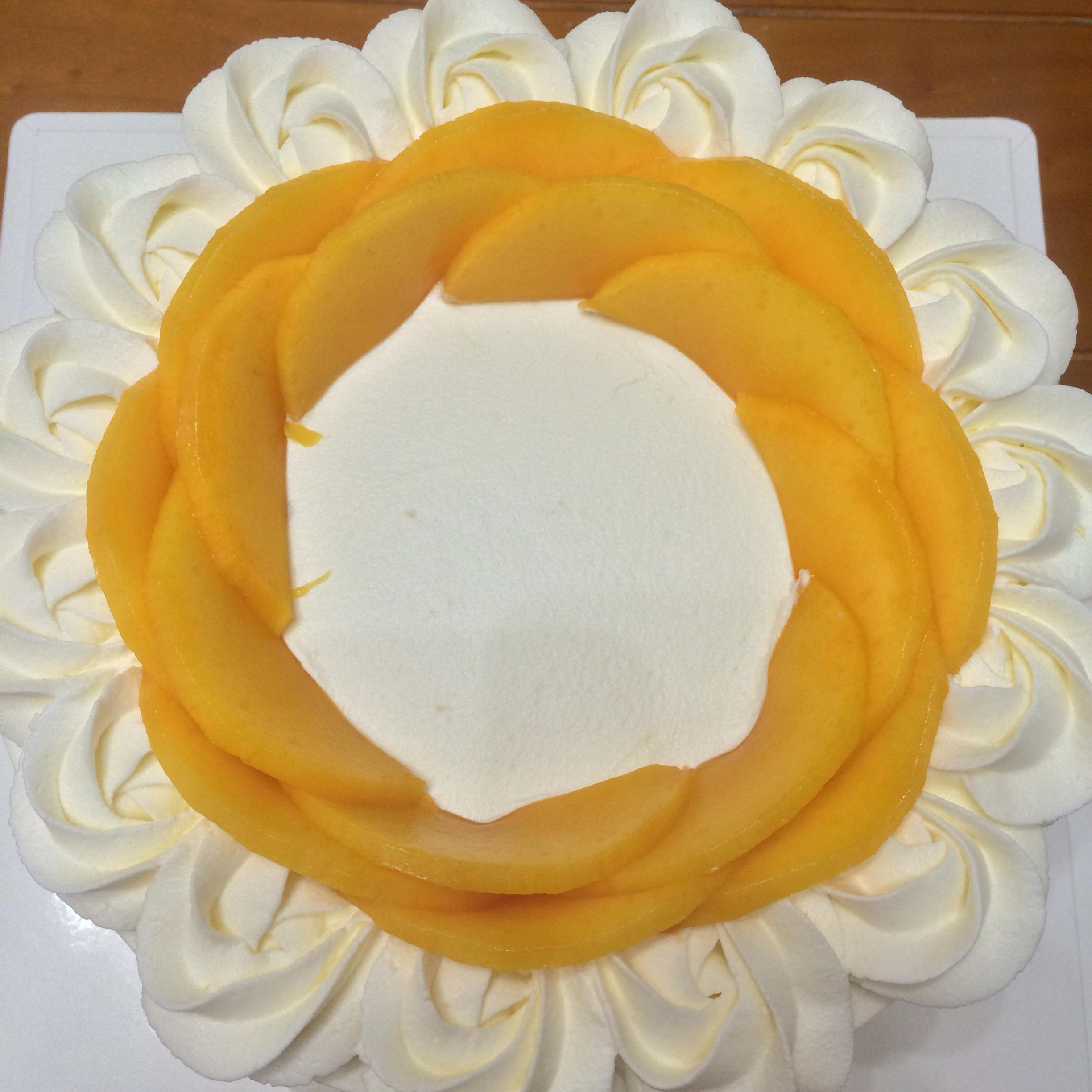 芒果花蛋糕的做法 步骤3