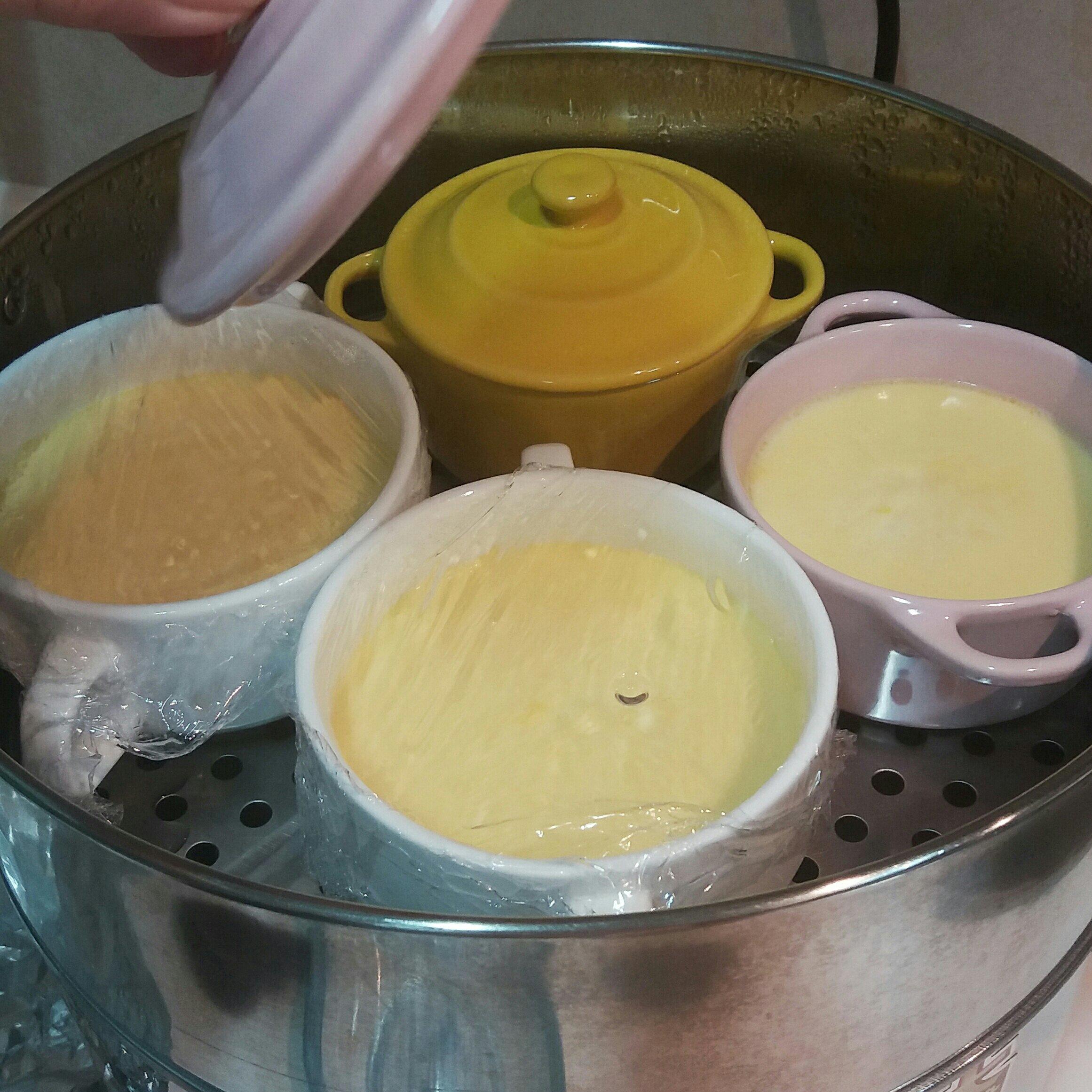 凍芒果蛋奶（可化身芒果雙皮奶版）的做法 步骤4