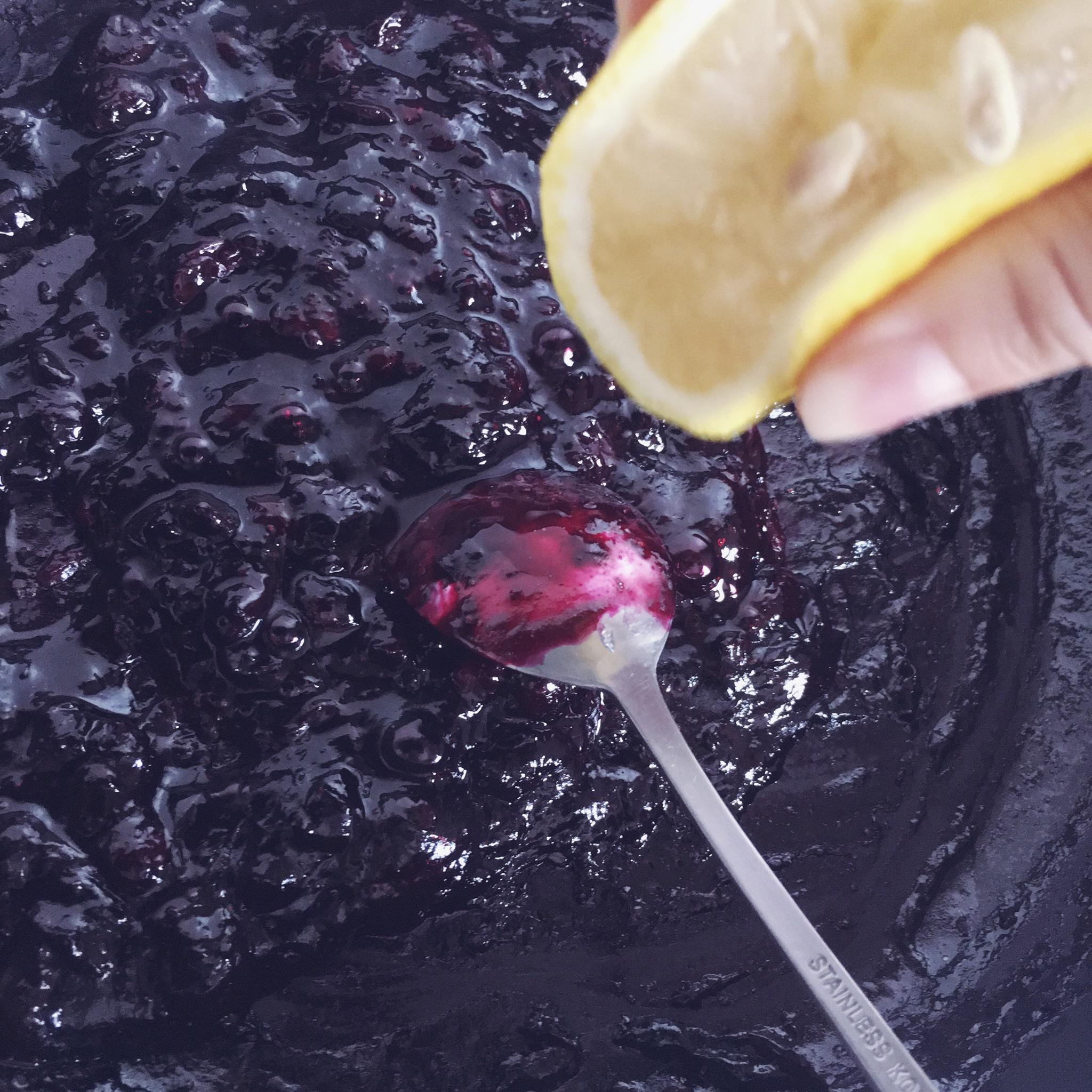 藍莓山藥泥（附藍莓醬製作）的做法 步骤3