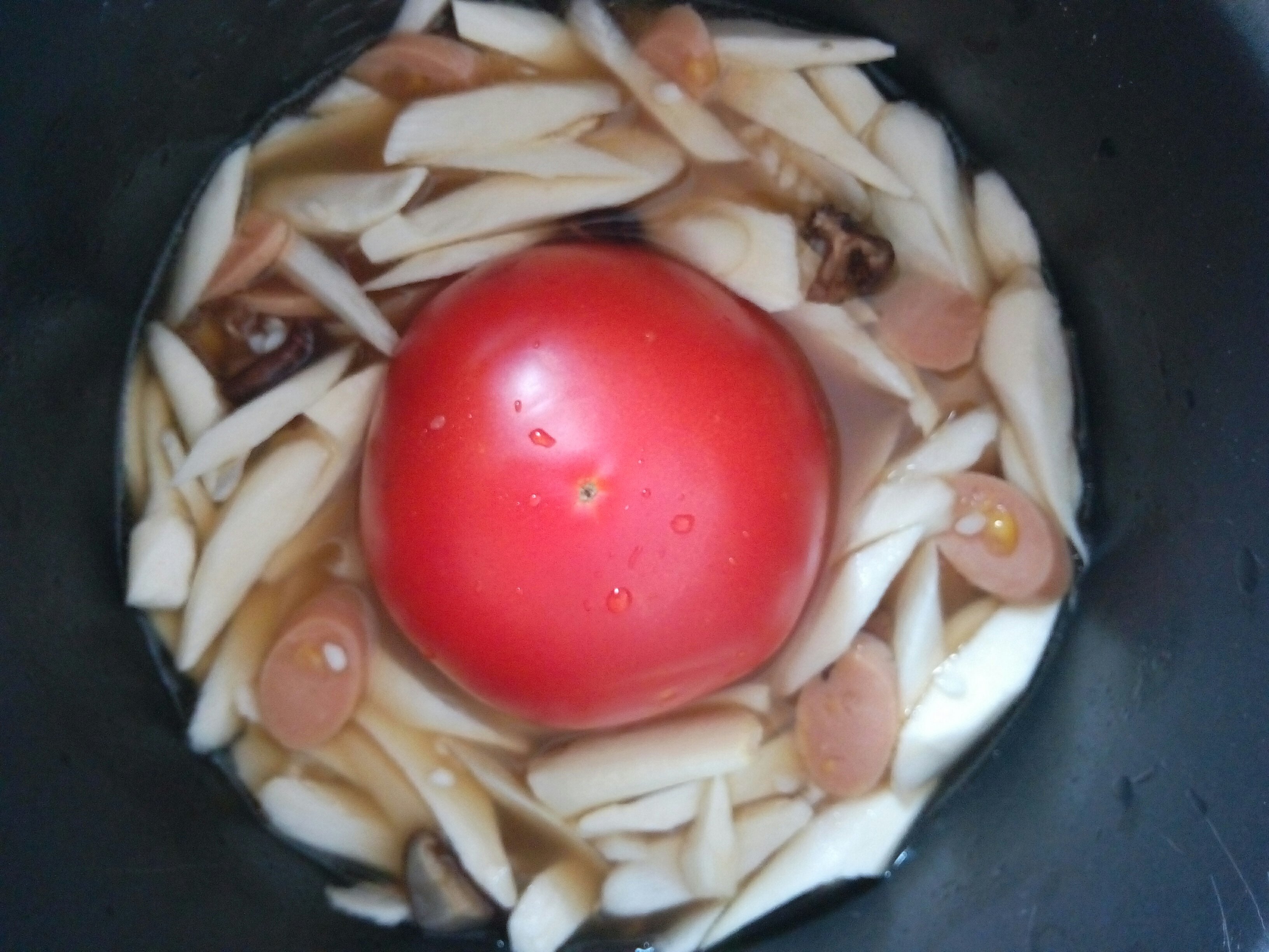 番茄燜飯的做法 步骤5
