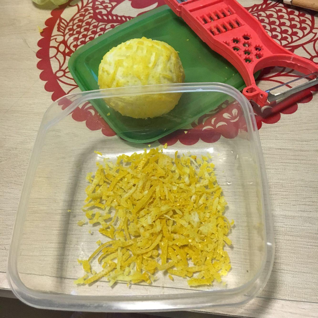 夏日好清香，檸檬磅蛋糕（自留備用）的做法 步骤2