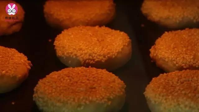 【微體兔菜譜】金黃的酥油餅 蟹殼黃的做法 步骤21