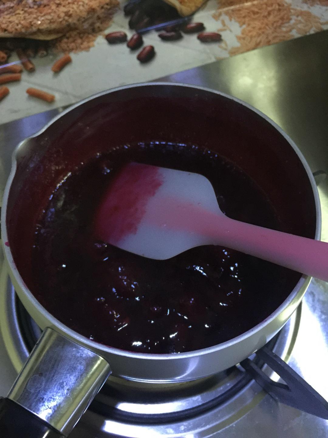 藍莓牛奶布丁的做法 步骤2