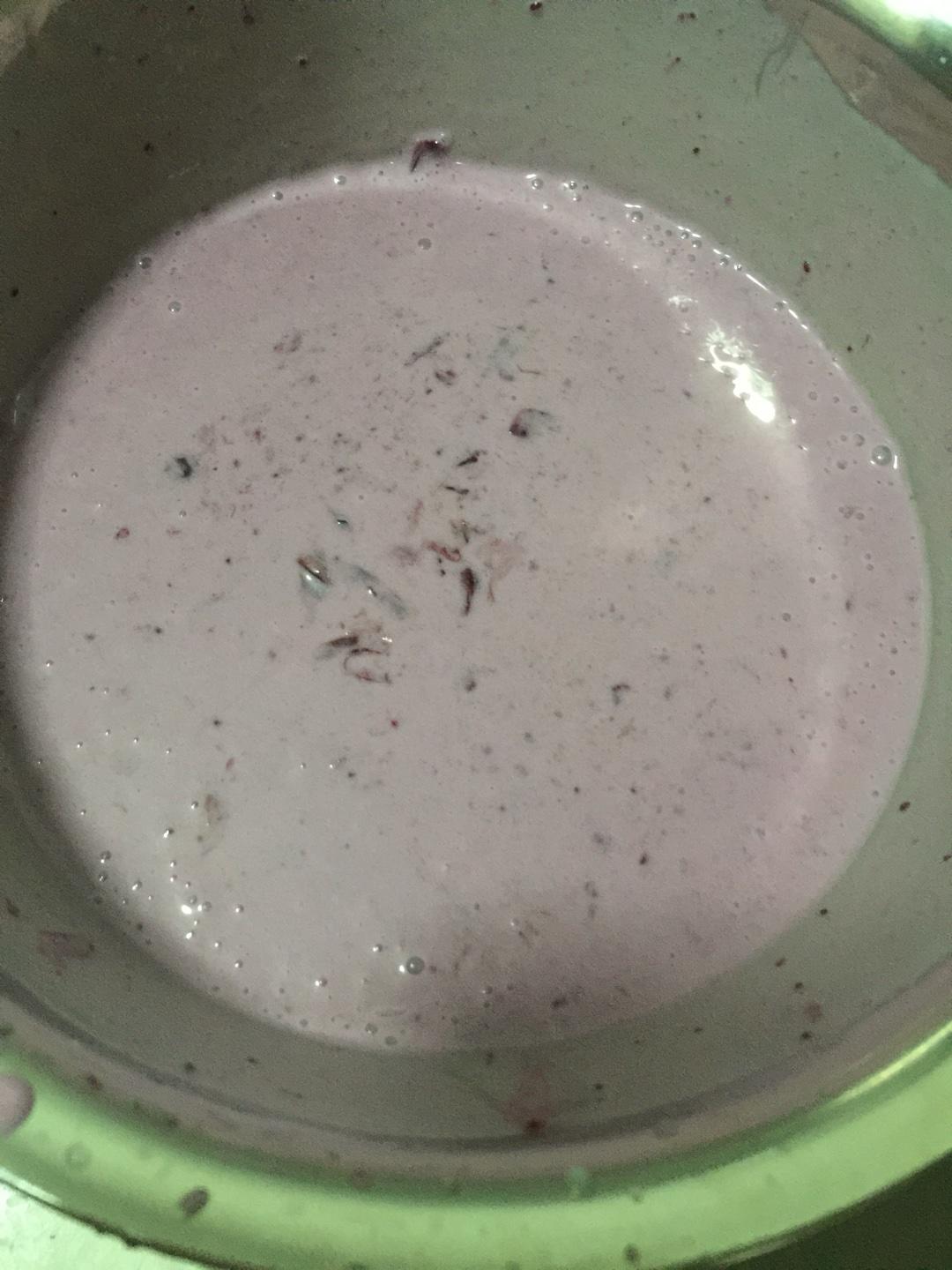 藍莓牛奶布丁的做法 步骤4
