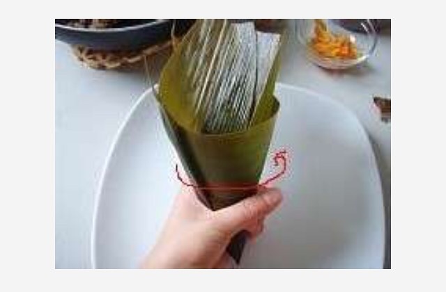 紫薯玉米粽的做法 步骤10
