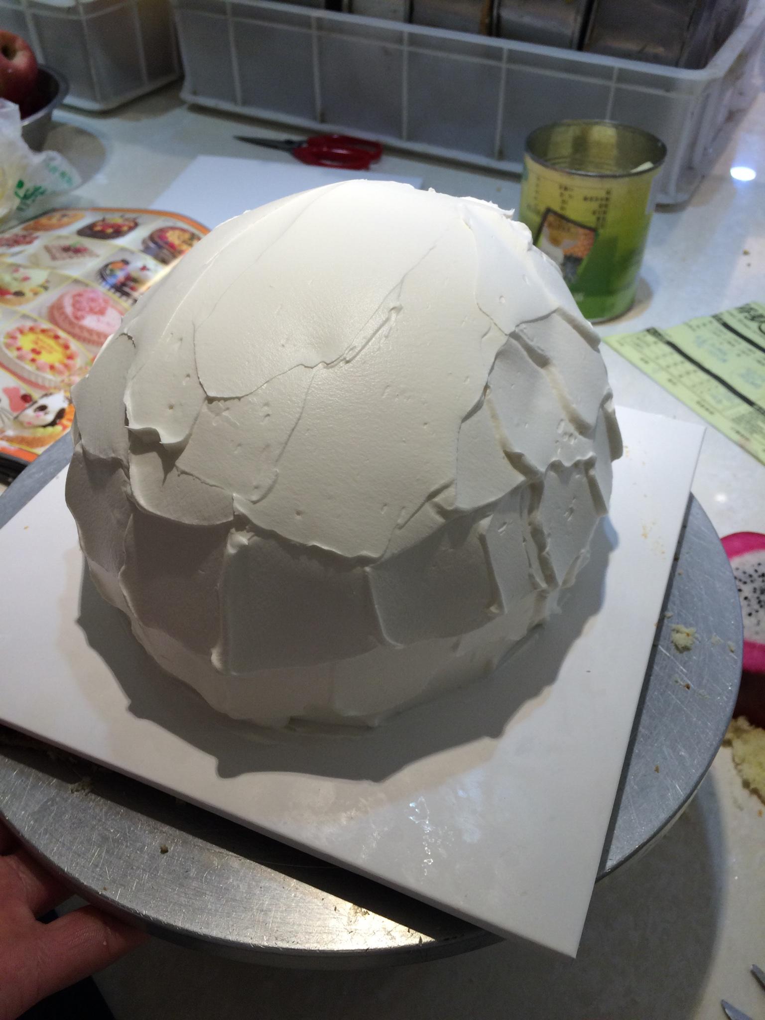 蛋糕3D…狗的做法 步骤3