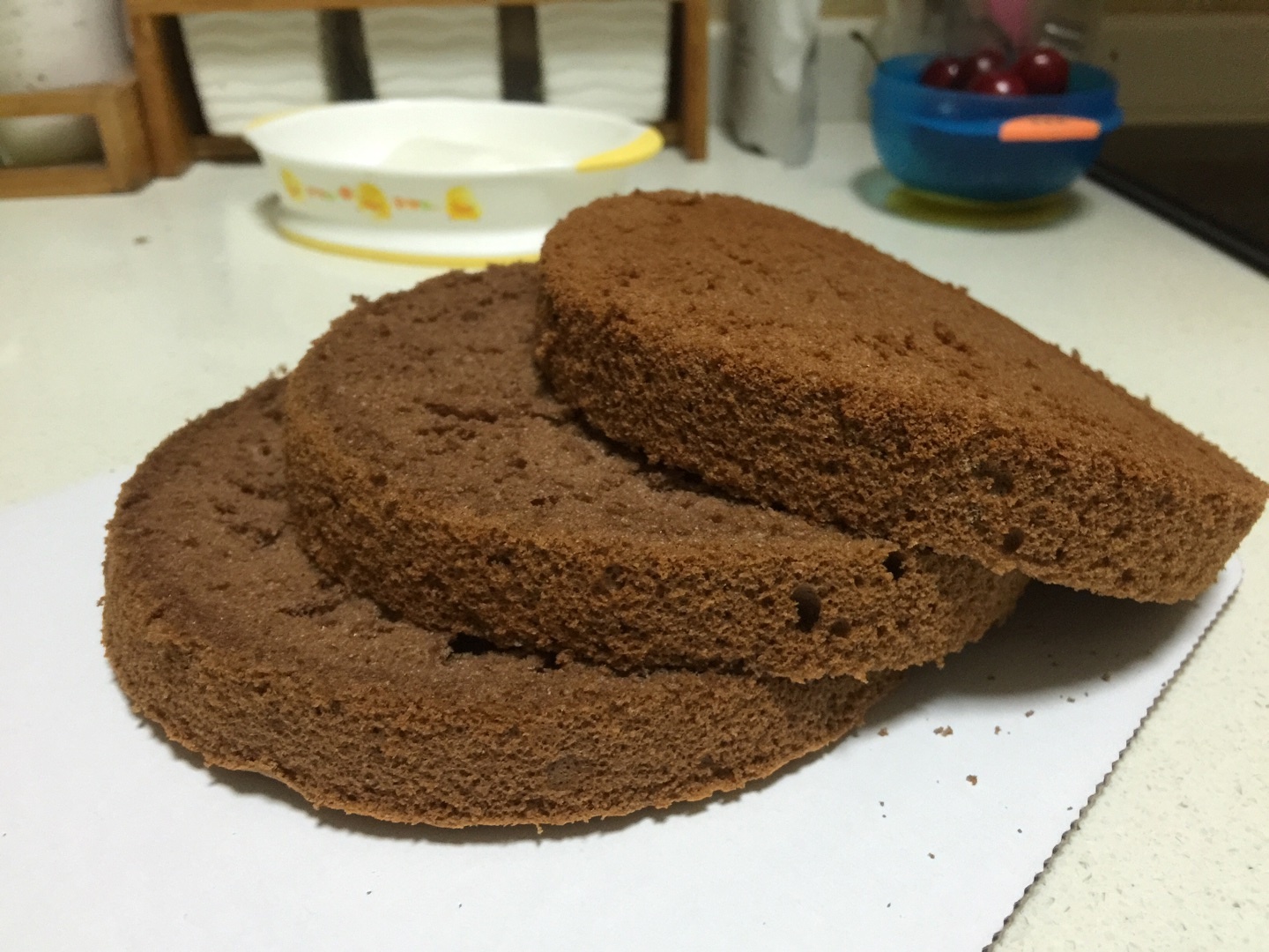 巧克力芒果奶油蛋糕的做法 步骤1