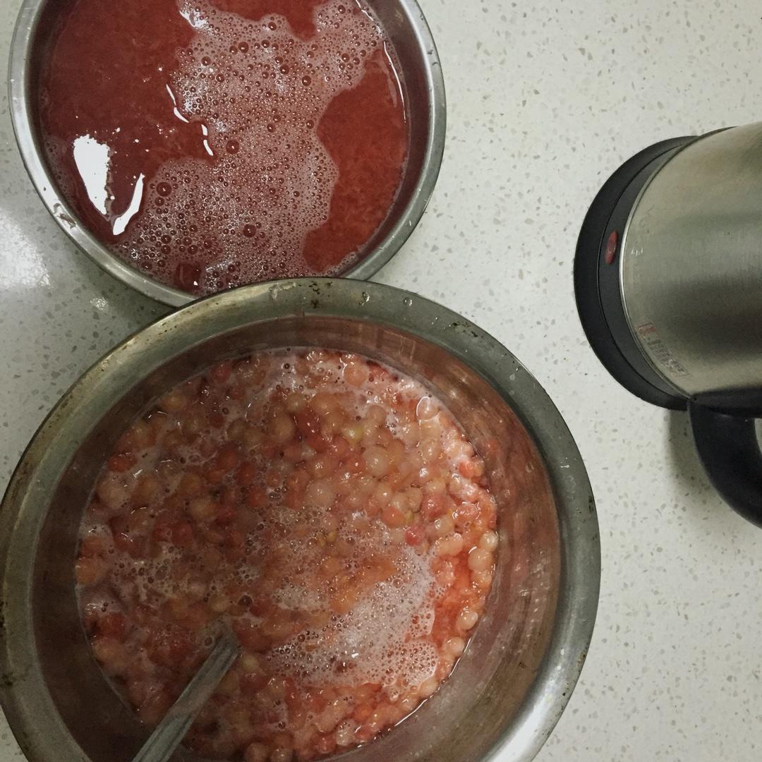 自制毛櫻桃醬的做法 步骤5