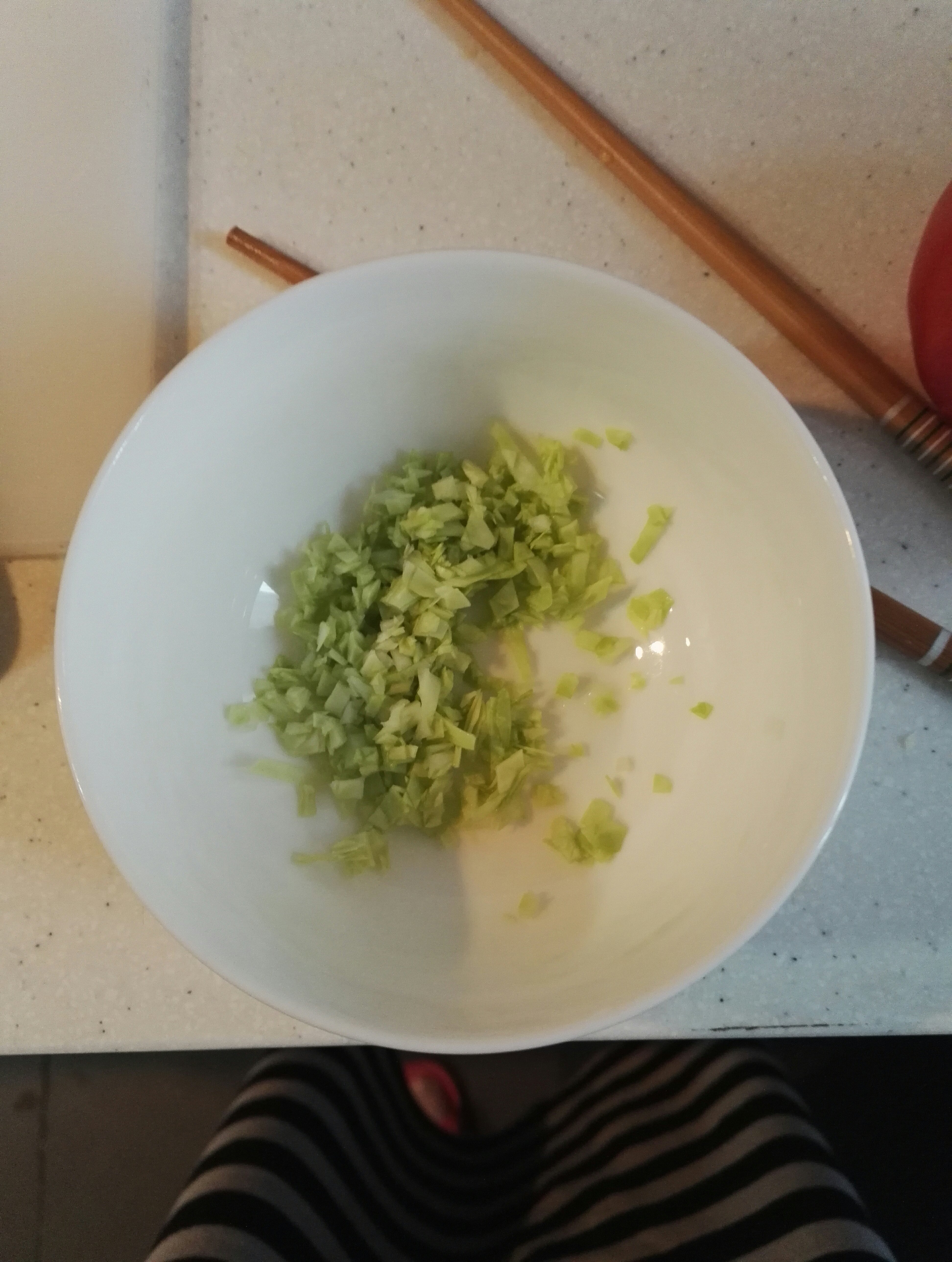 寶寶輔食-青菜肉末面的做法 步骤2