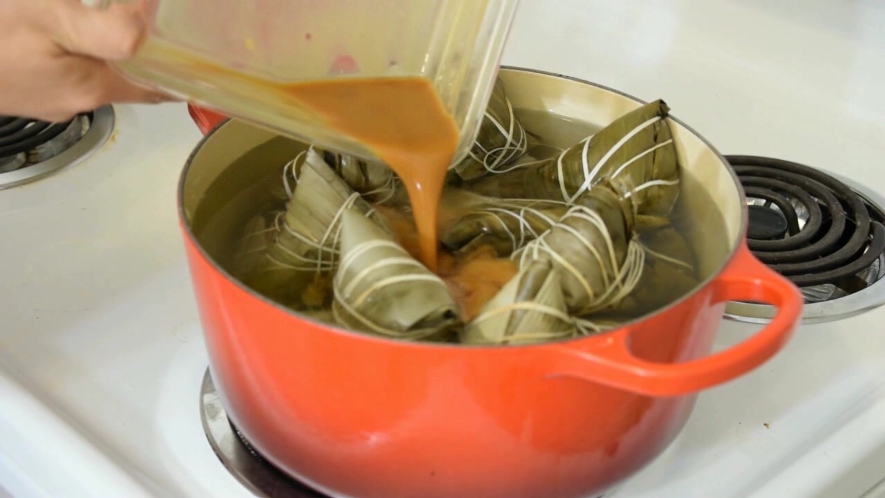 鮮肉粽子的做法 步骤21
