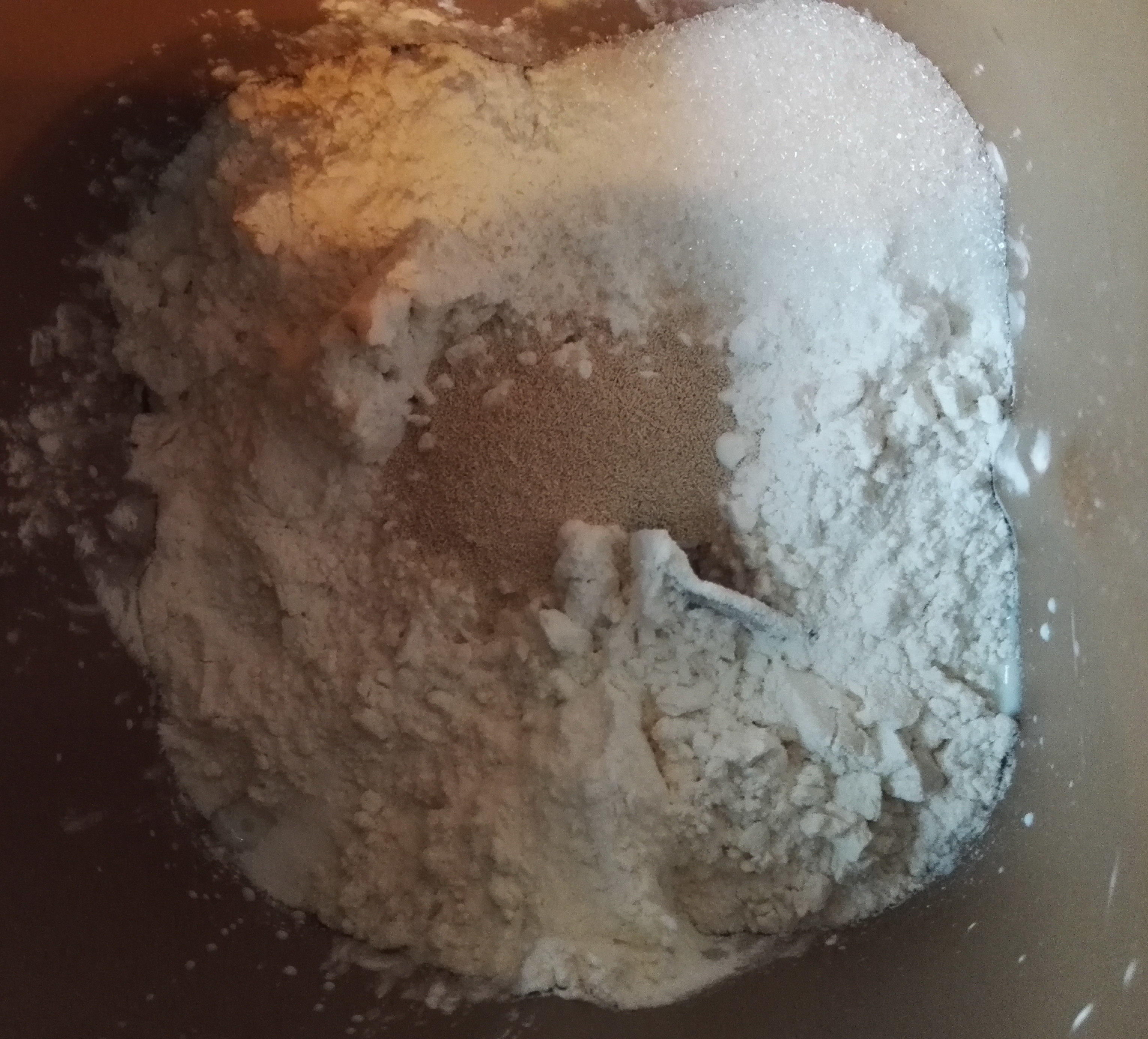 紅豆沙鬆軟牛奶麪包的做法 步骤4