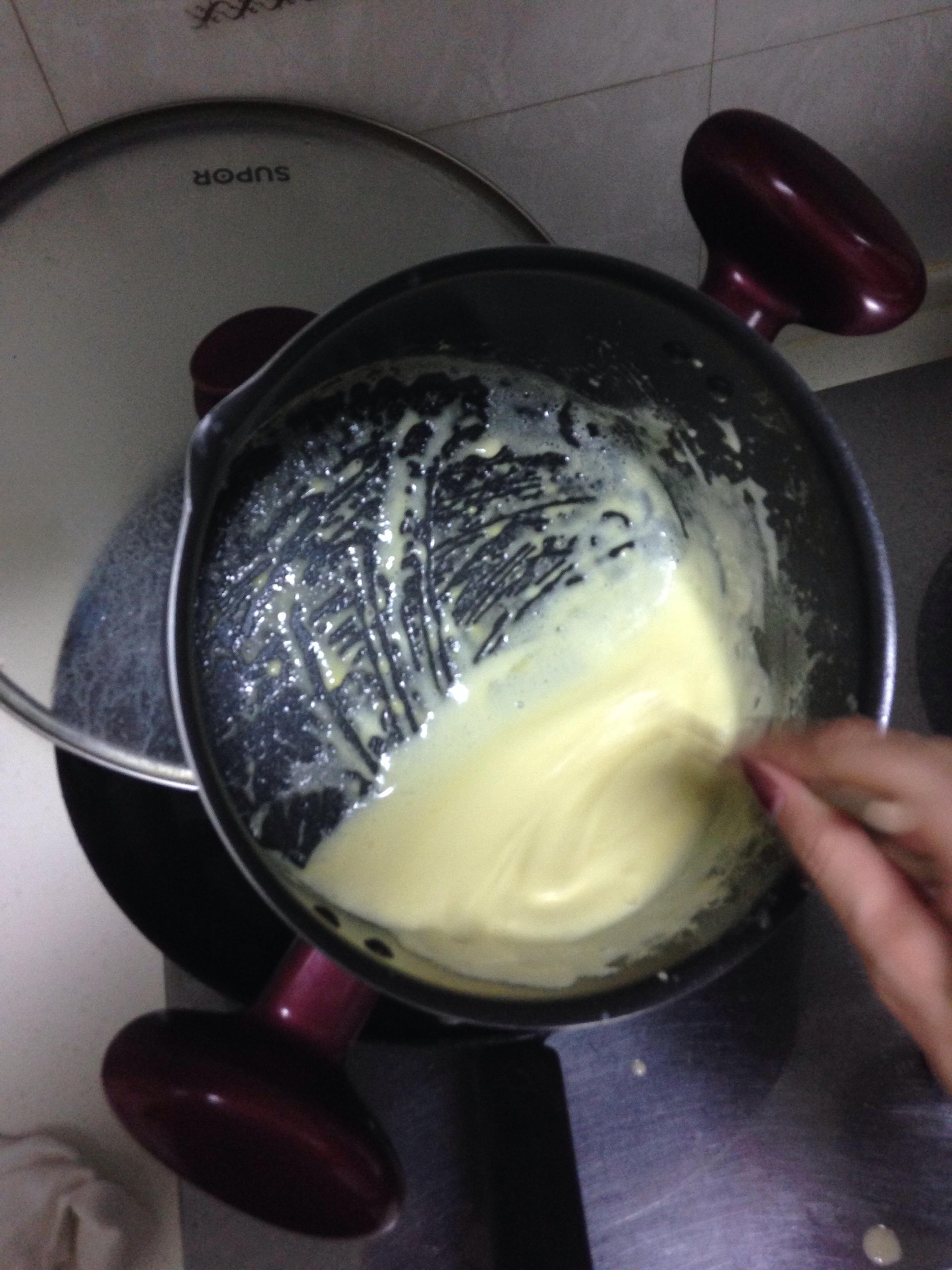無奶油無攪拌芒果冰淇淋的做法 步骤3