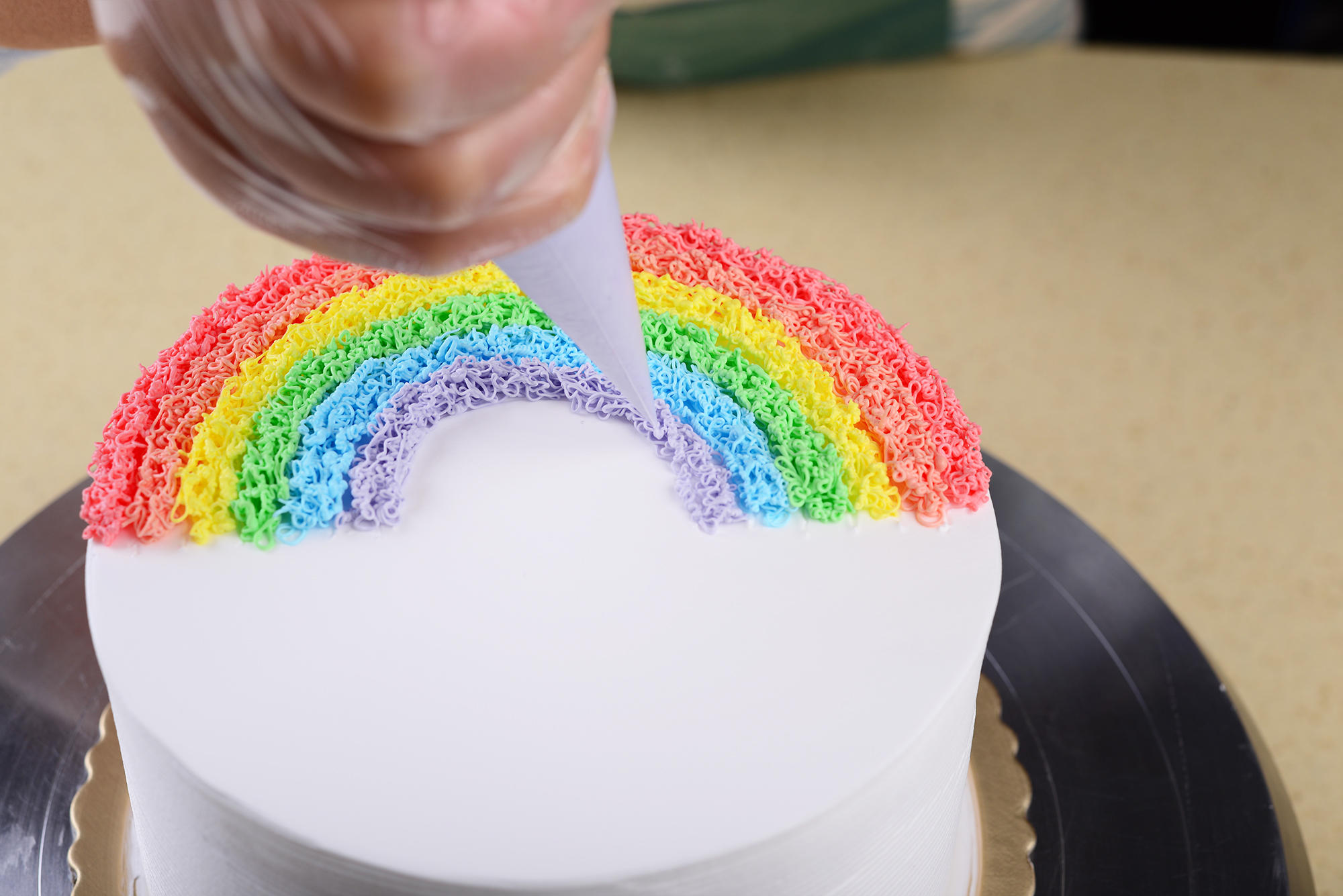 彩虹蛋糕的做法 步骤22