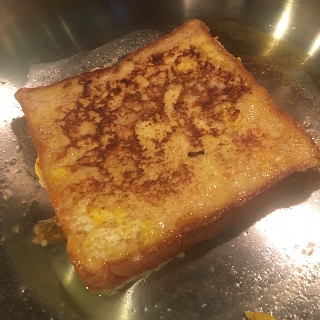 Cinnamon Eggy Bread(French Toast）肉桂法式吐司的做法 步骤4