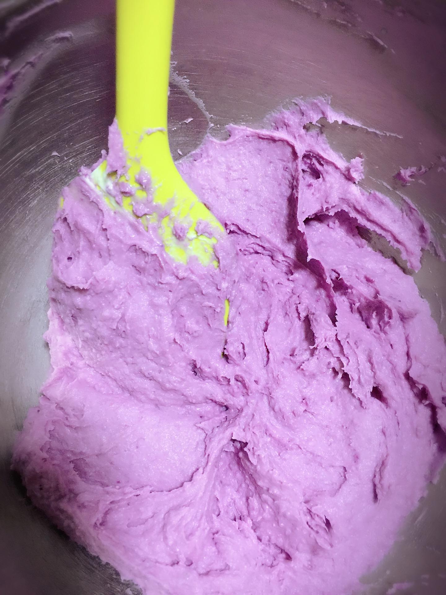 兒童節彩色氣球*紫薯蛋糕卷的做法 步骤15