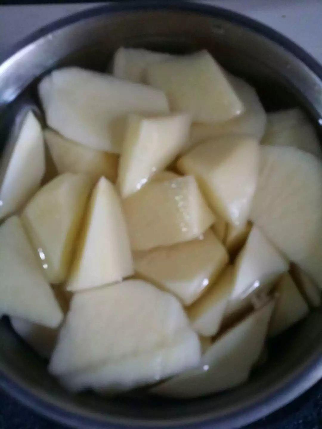 咖哩土豆雞塊的做法 步骤2