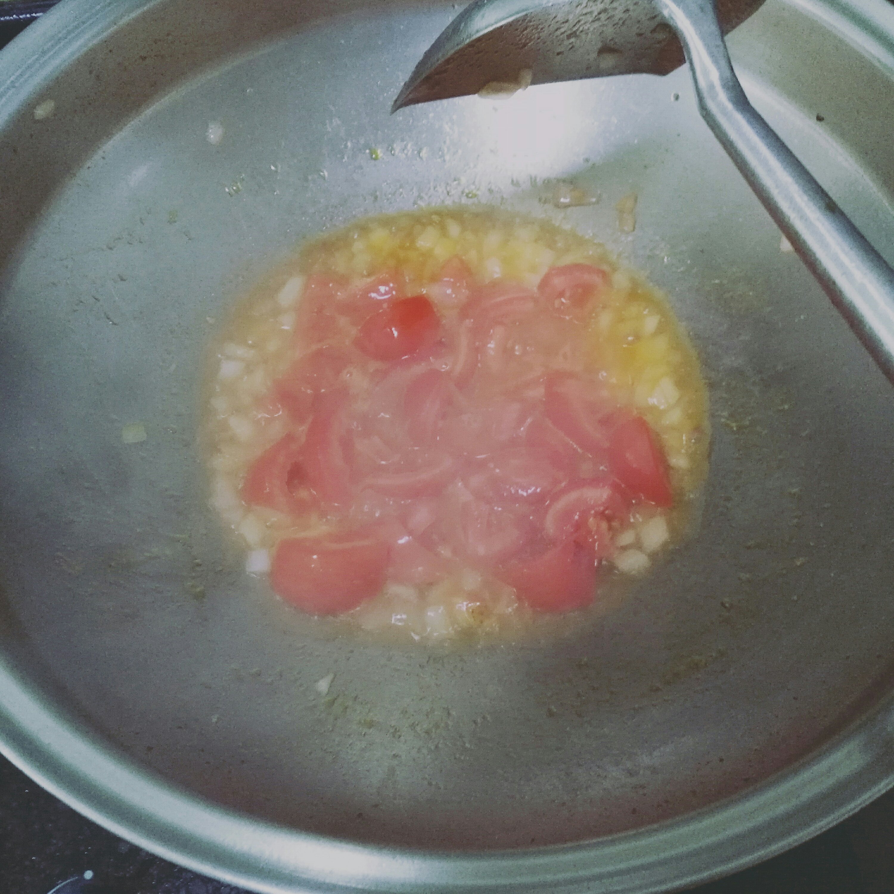 番茄雞蛋蓋飯的做法 步骤2
