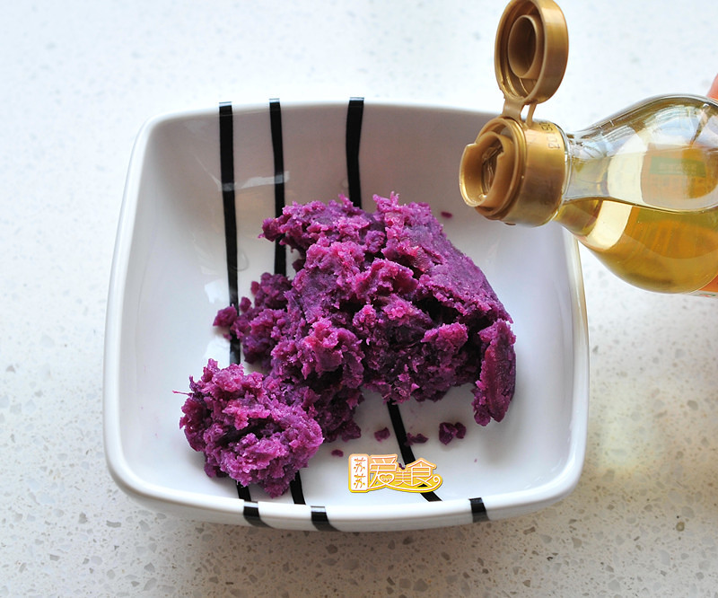 紫薯壽司卷的做法 步骤1