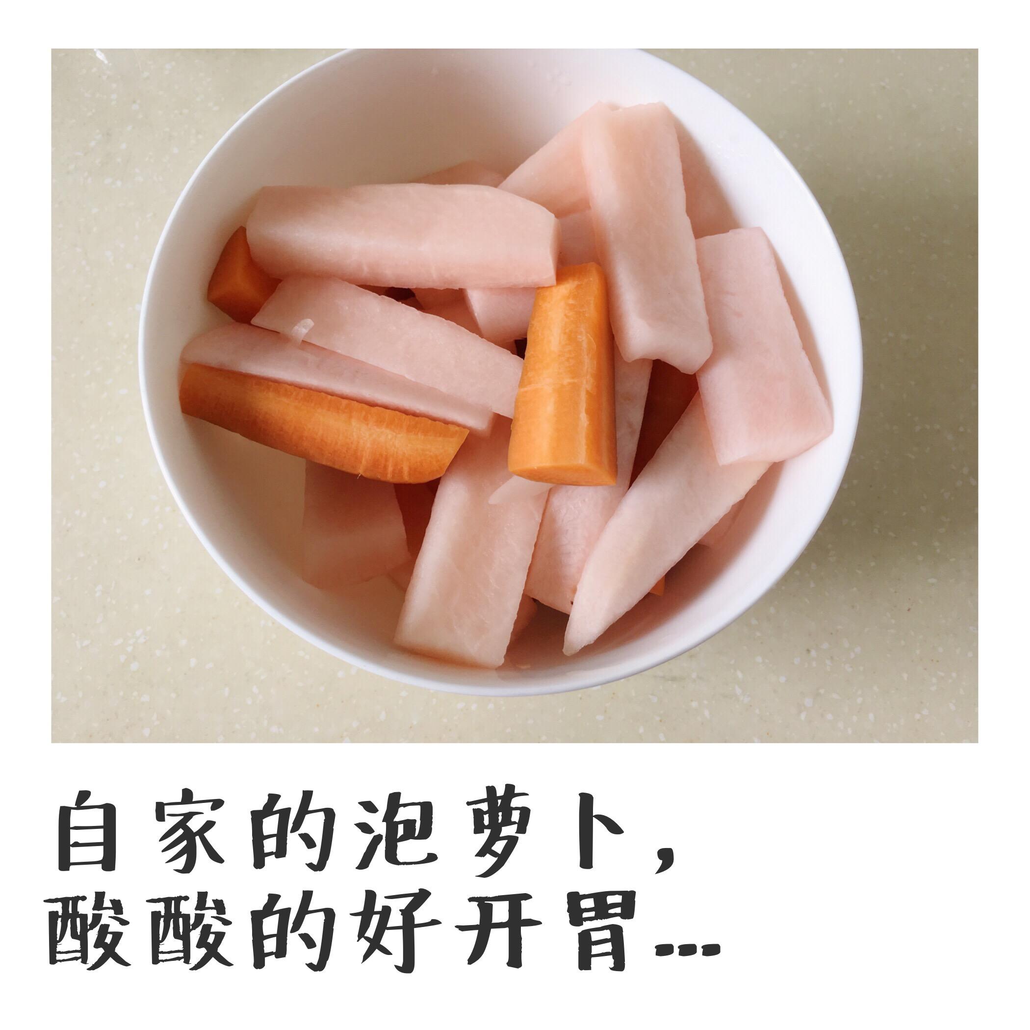 拯救食慾的超級下飯菜【泡蘿蔔丁辣炒肉末】的做法 步骤1