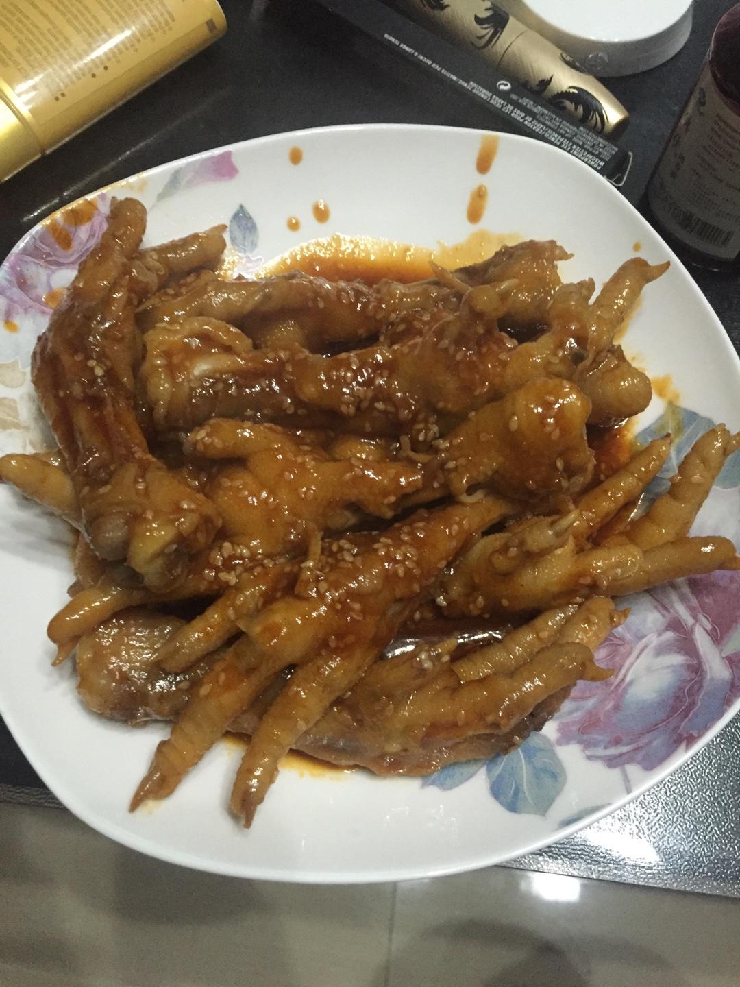 韓式辣雞爪的做法 步骤5
