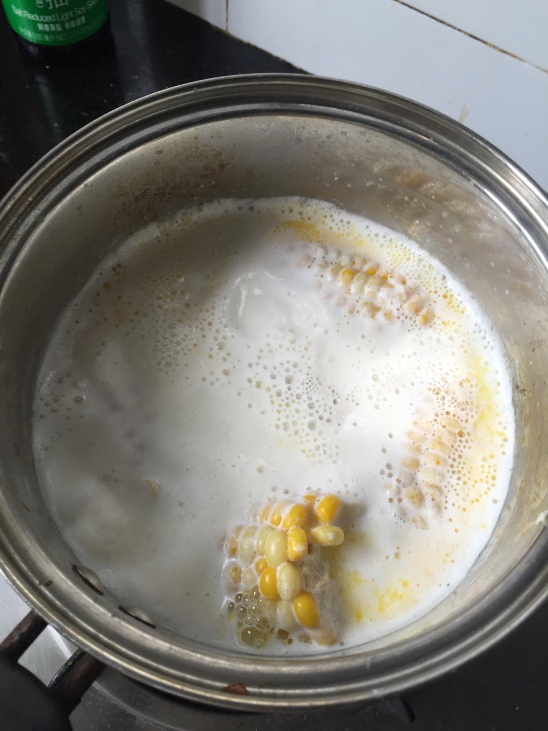奶香黃油玉米棒的做法 步骤2