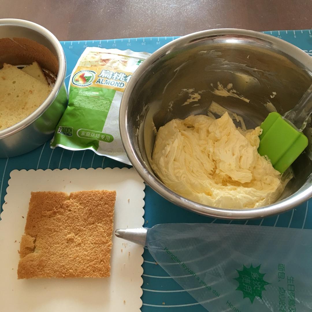 鹹奶油方形小蛋糕（好吃到爆）的做法 步骤2