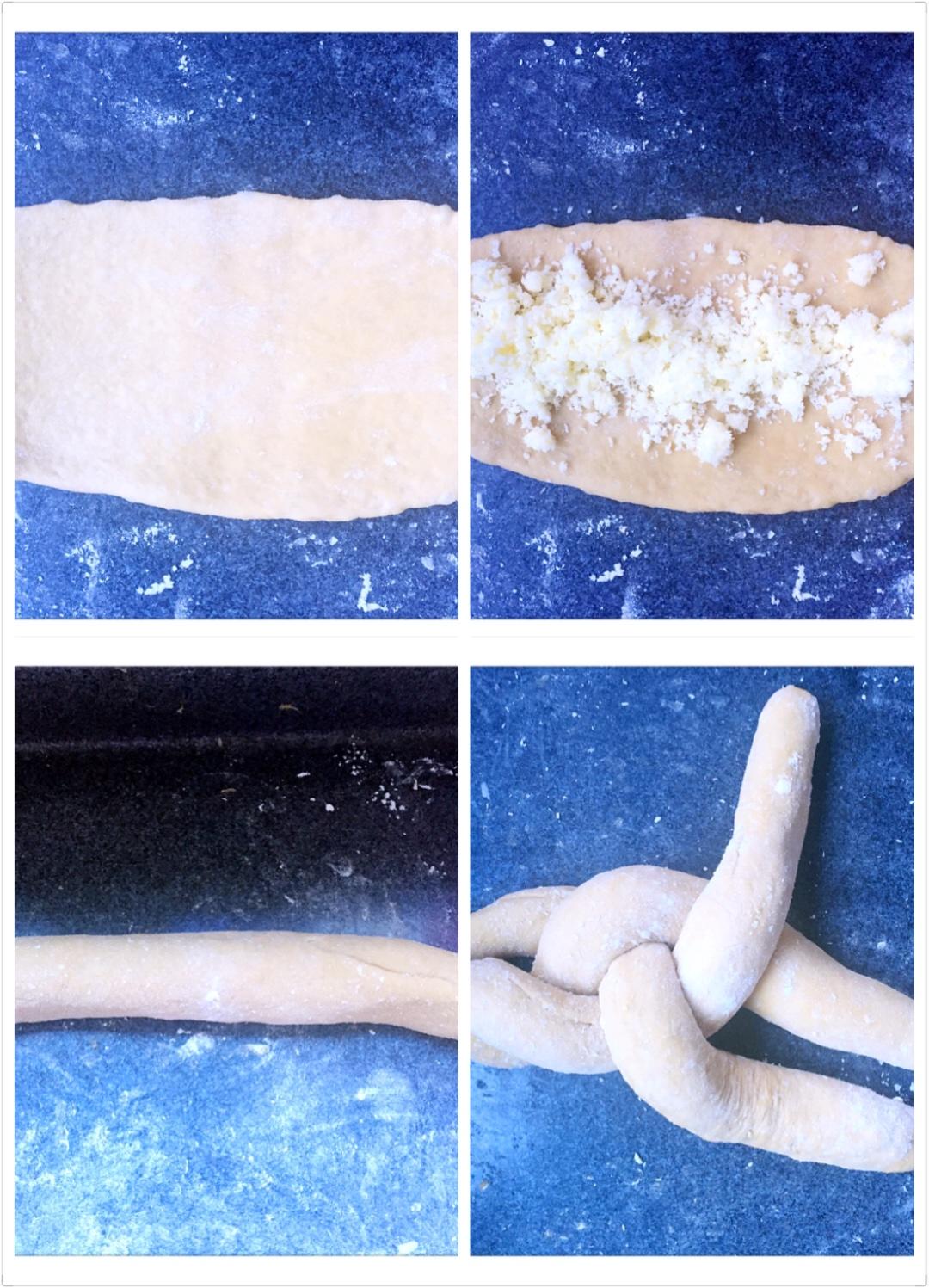 紅糖椰蓉奶香辮子包（低糖低油植物油）的做法 步骤8