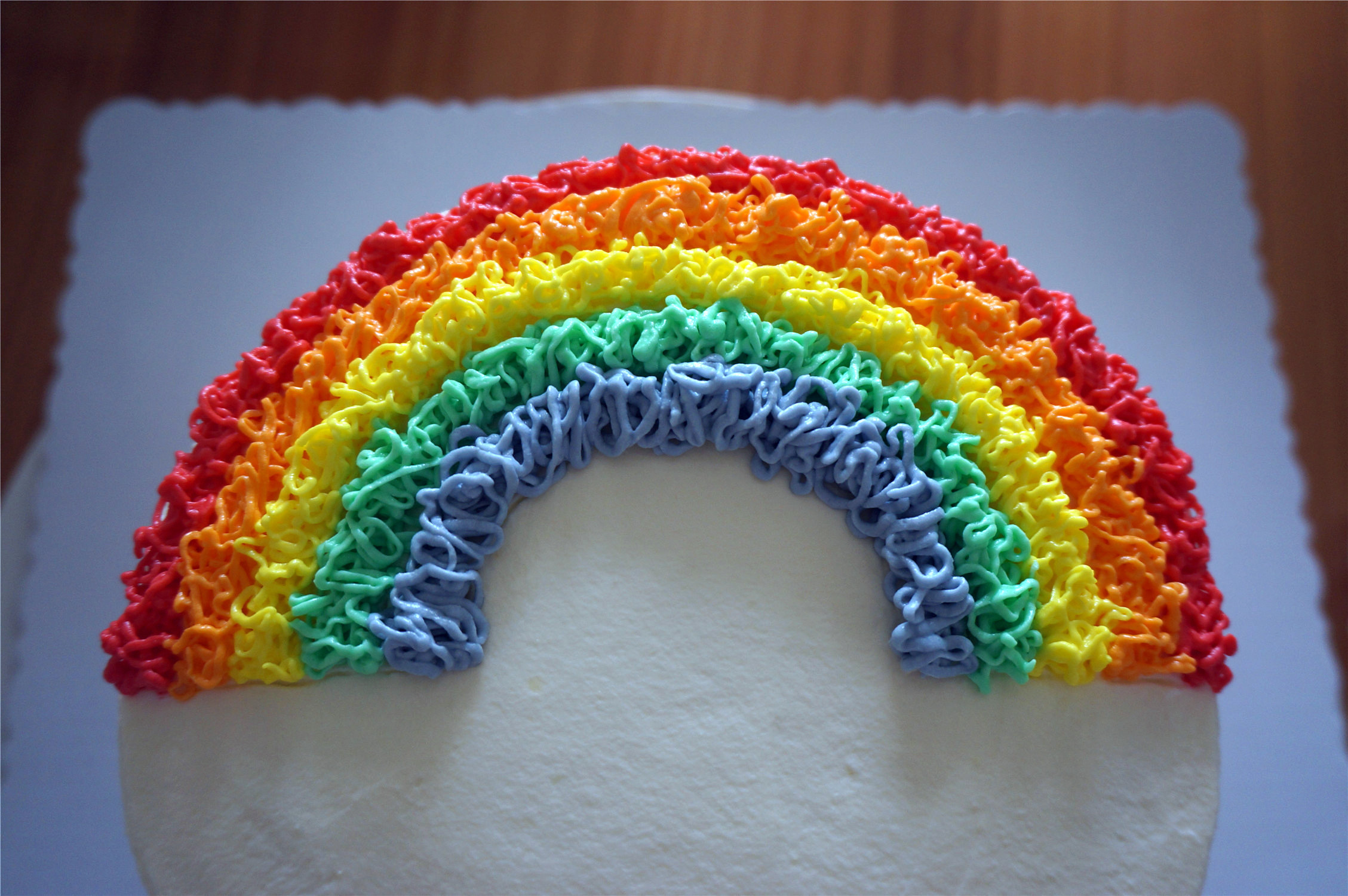 彩虹蛋糕的做法 步骤12