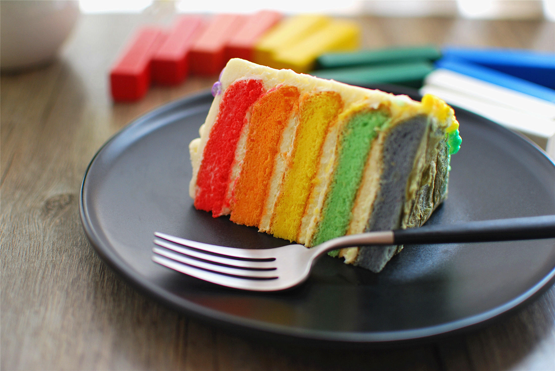 彩虹蛋糕的做法 步骤15