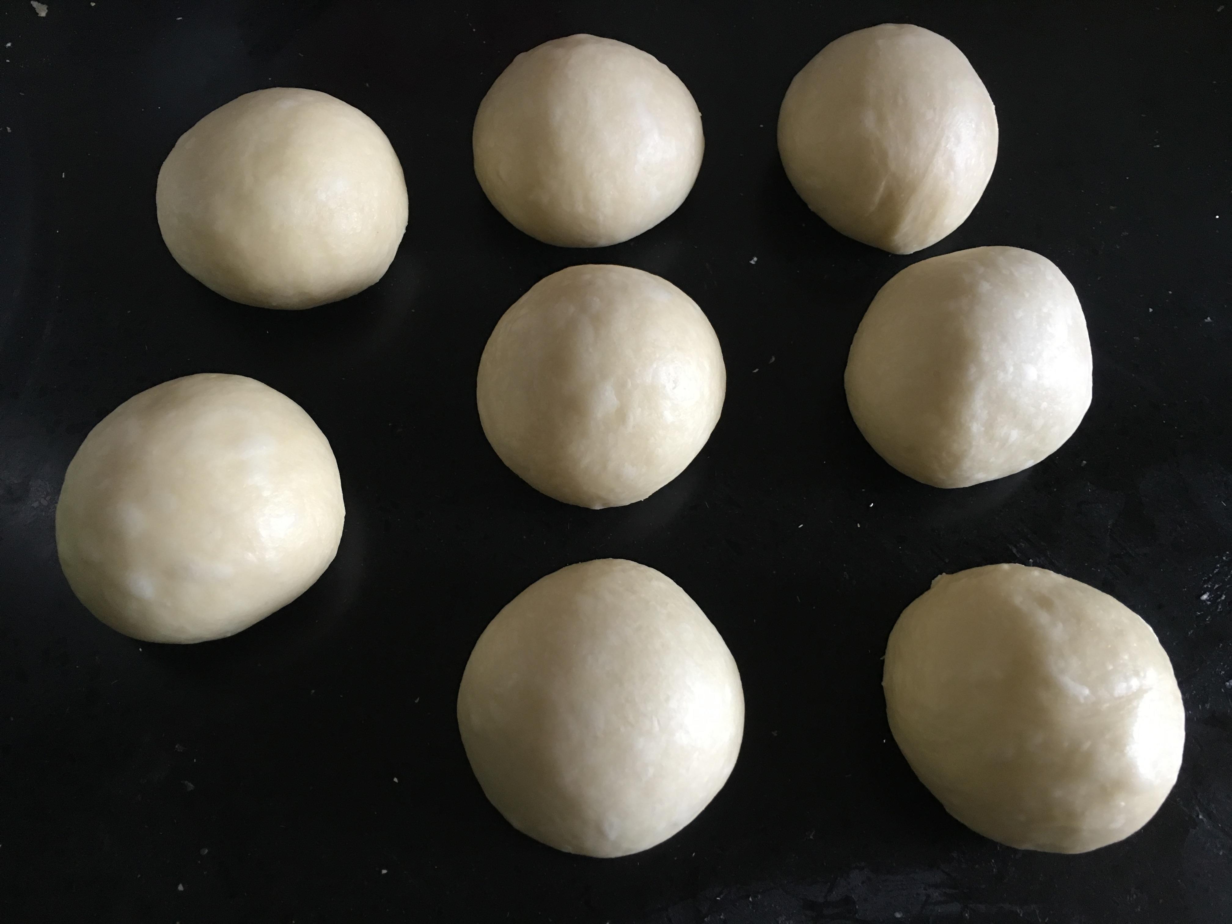 —辮子蜜豆麪包（1次發酵法）--長帝貝貝CRWF32AM烤箱的做法 步骤4