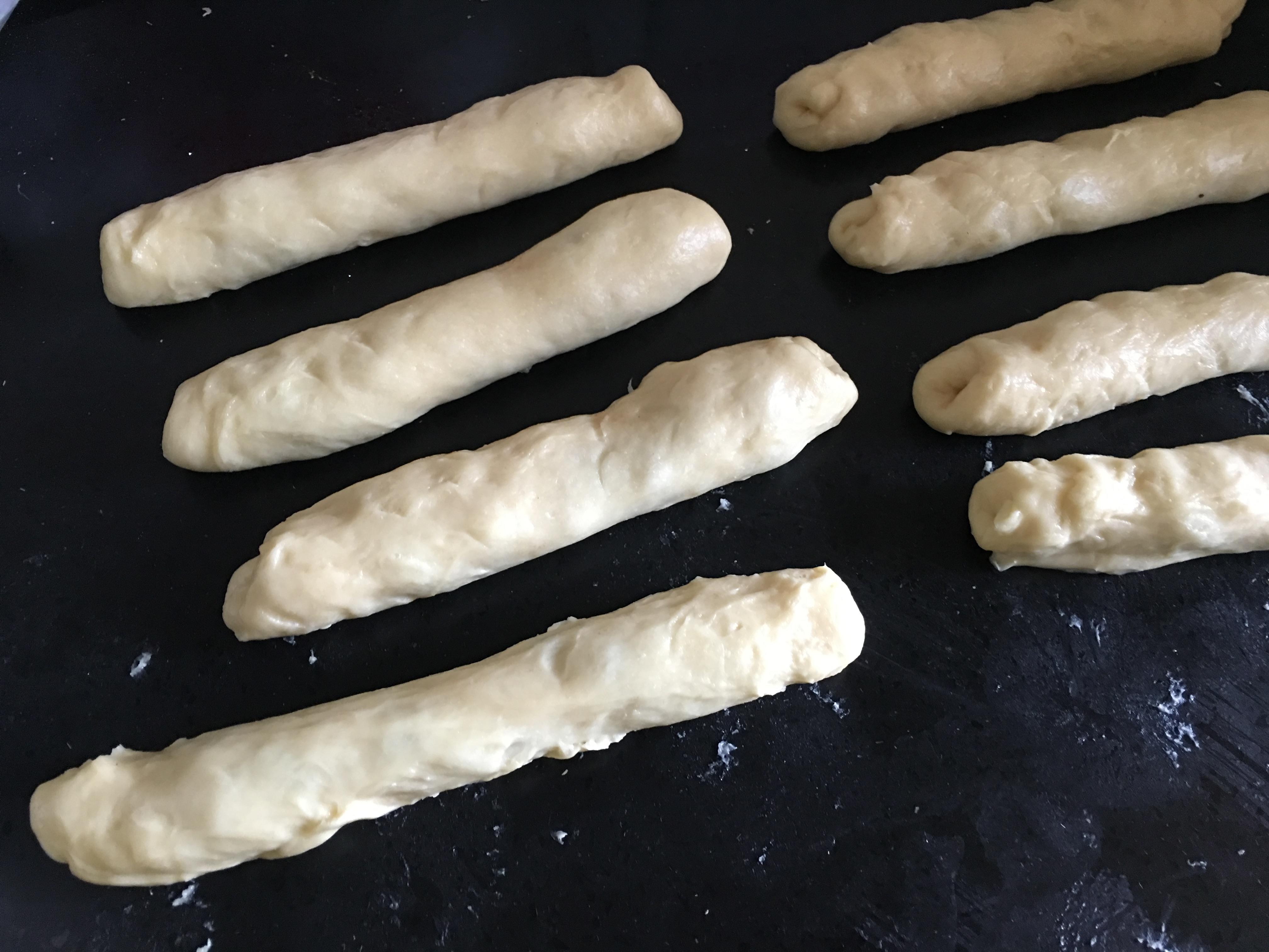 —辮子蜜豆麪包（1次發酵法）--長帝貝貝CRWF32AM烤箱的做法 步骤7