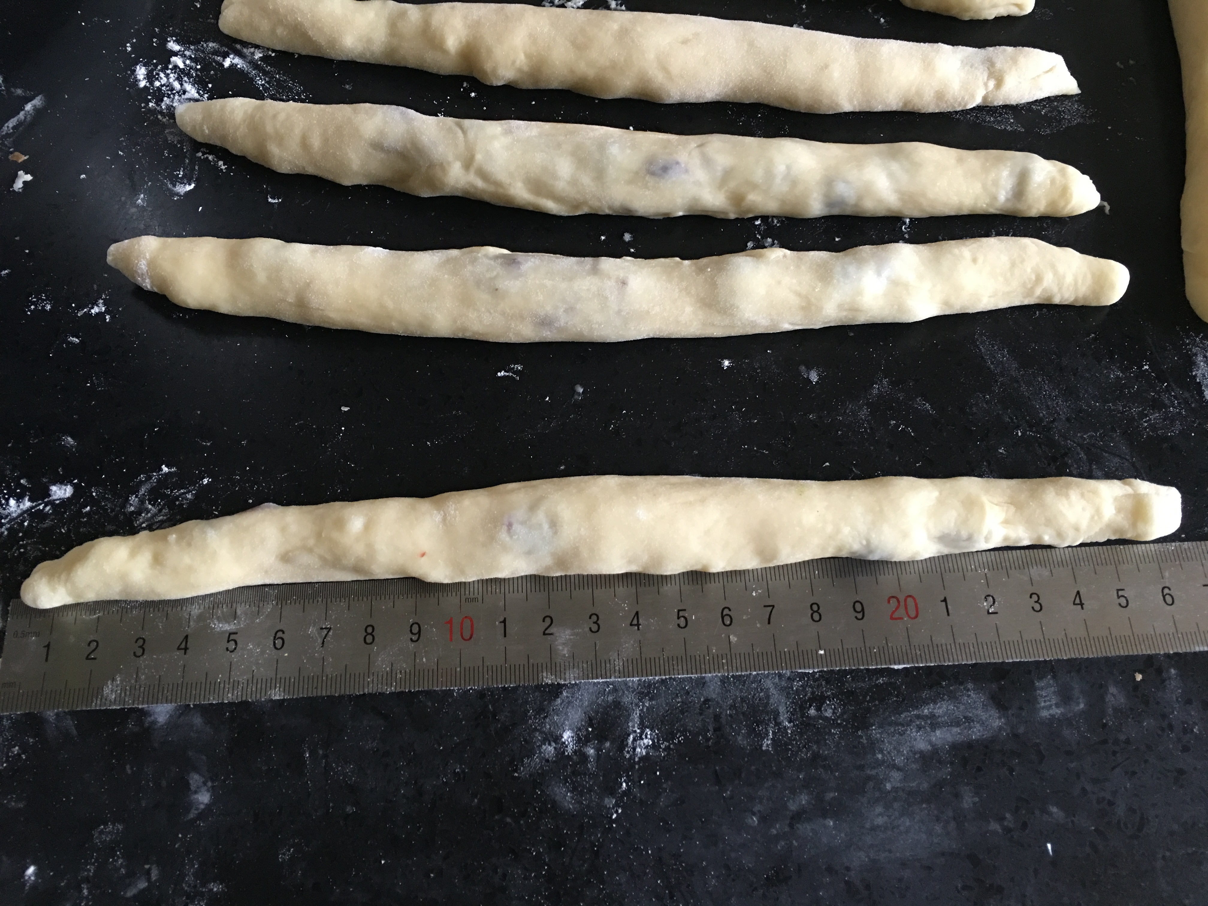 —辮子蜜豆麪包（1次發酵法）--長帝貝貝CRWF32AM烤箱的做法 步骤8