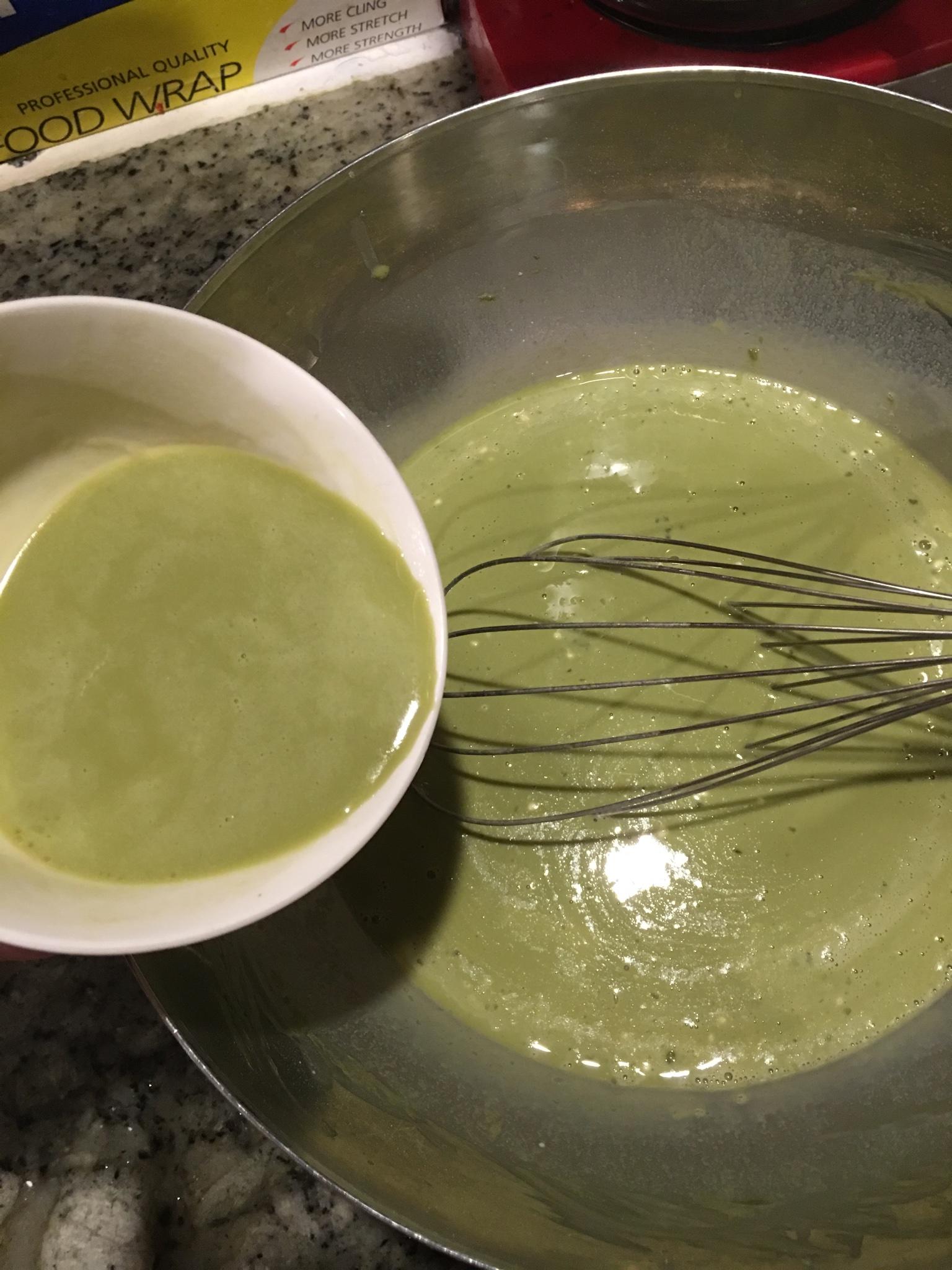 綠茶千層蛋糕的做法 步骤11