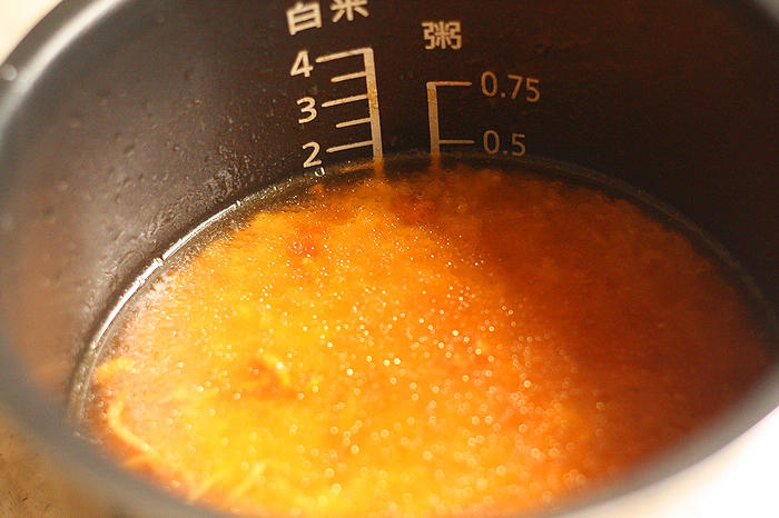 蟲草花雞湯炊飯--松下IH電飯煲AC071的做法 步骤7