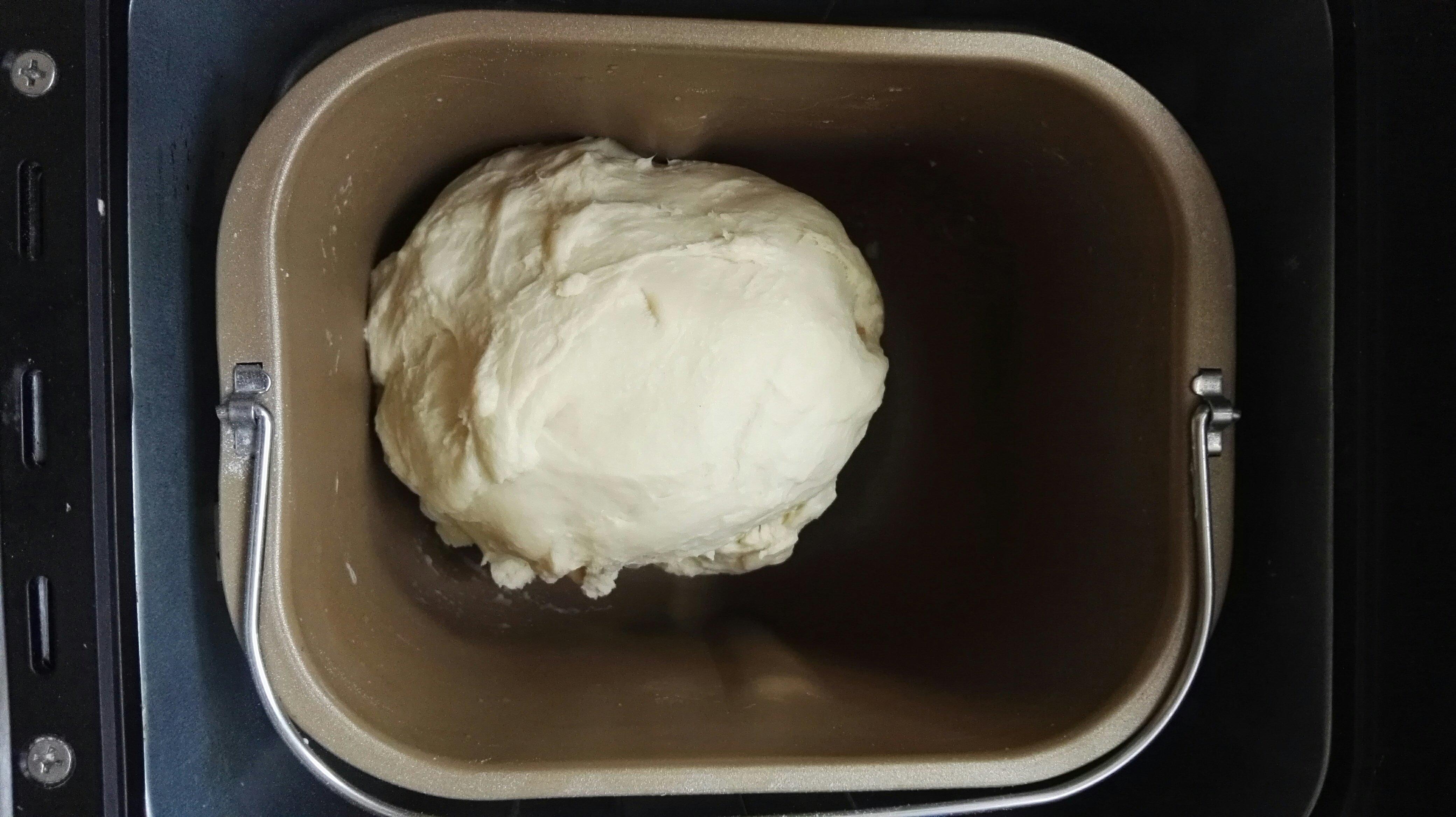 【直接法】酸奶蜂蜜吐司（麪包機出膜，imix功能）的做法 步骤1