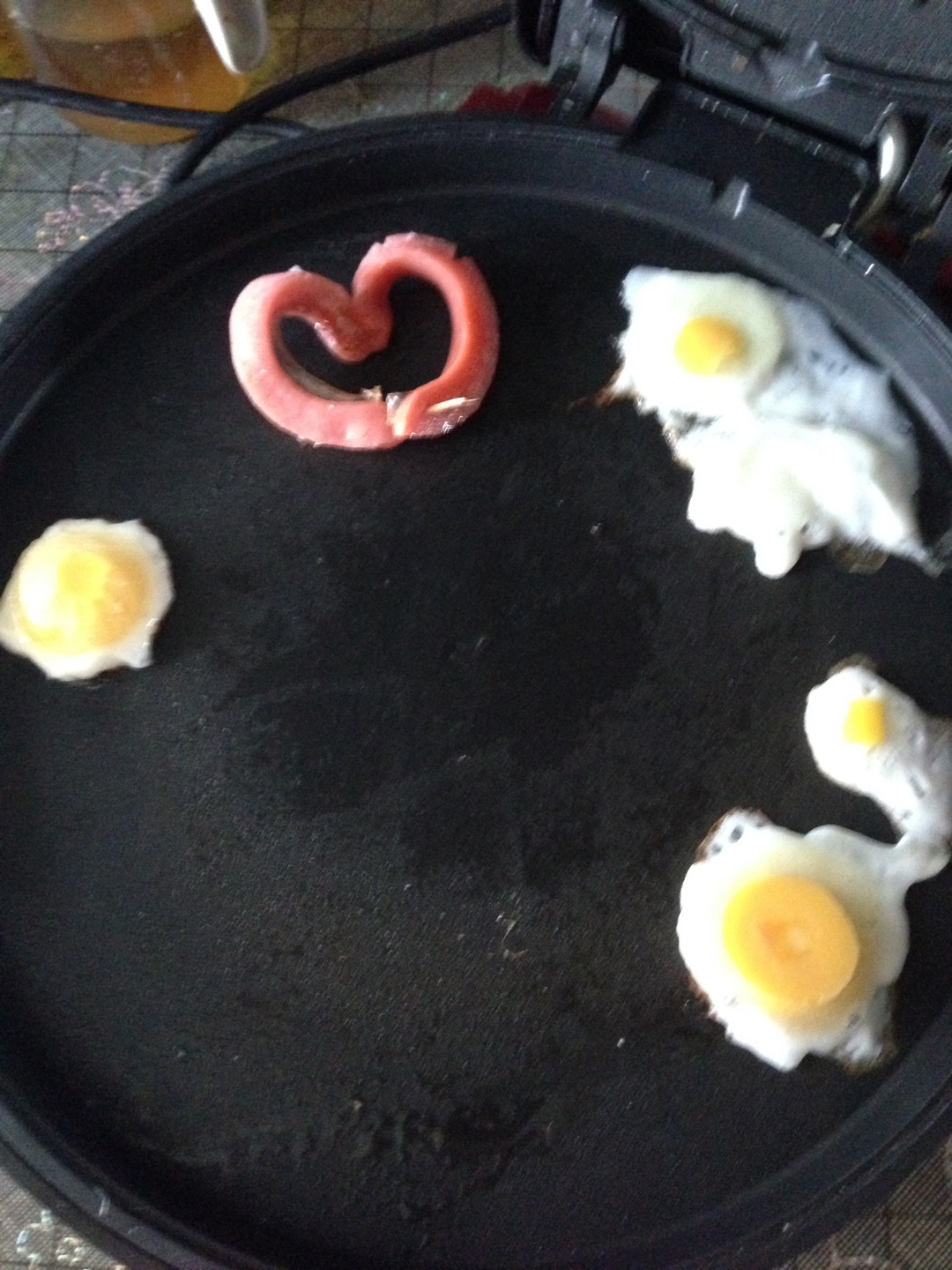 早餐小花雞蛋的做法 步骤3