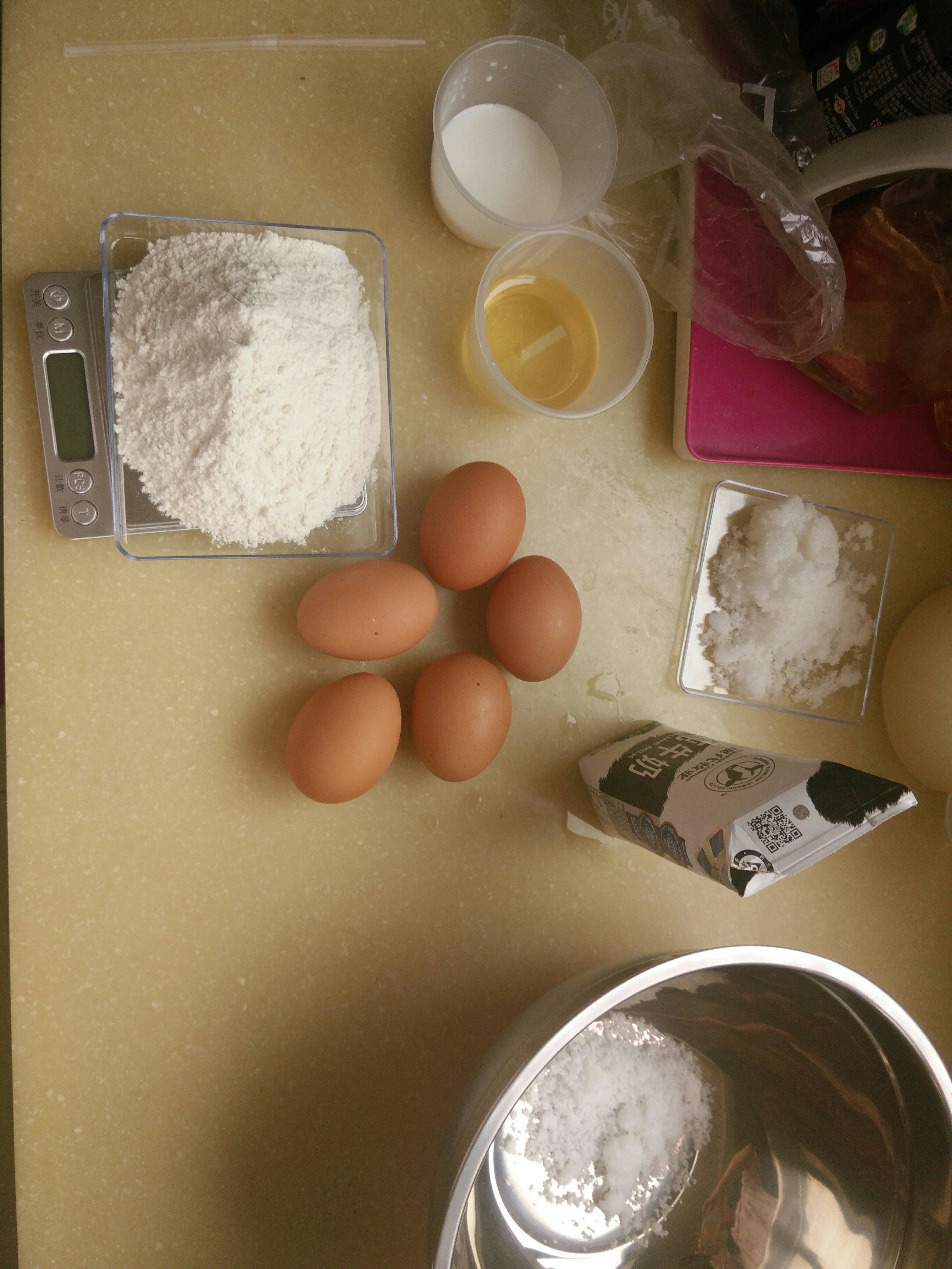 水果奶油蛋糕的做法 步骤1